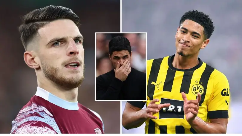 West Ham 'to demand Jude Bellingham fee' for Arsenal and Chelsea target Declan Rice