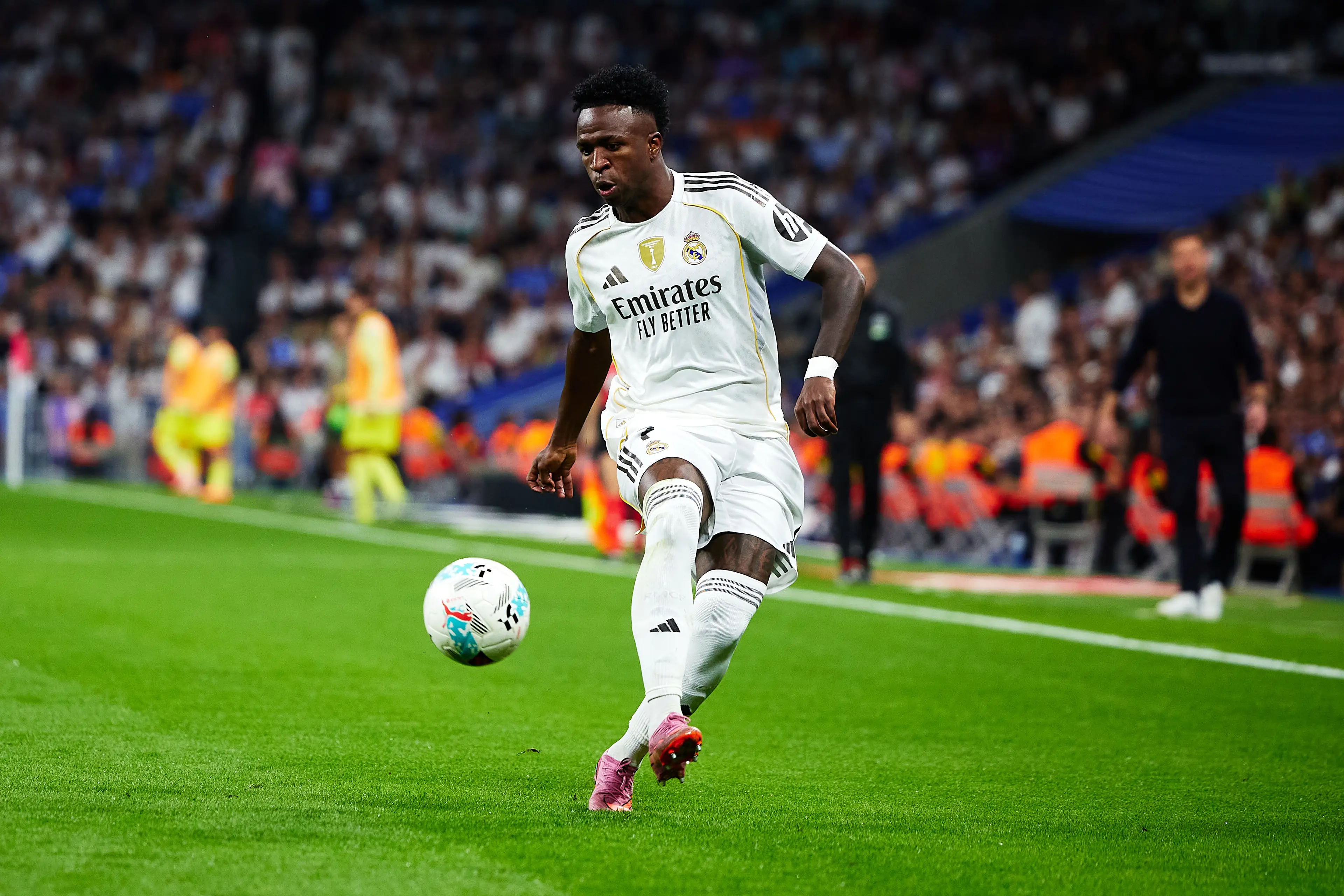 Vinicius Jr in action for Real Madrid. Image: Getty