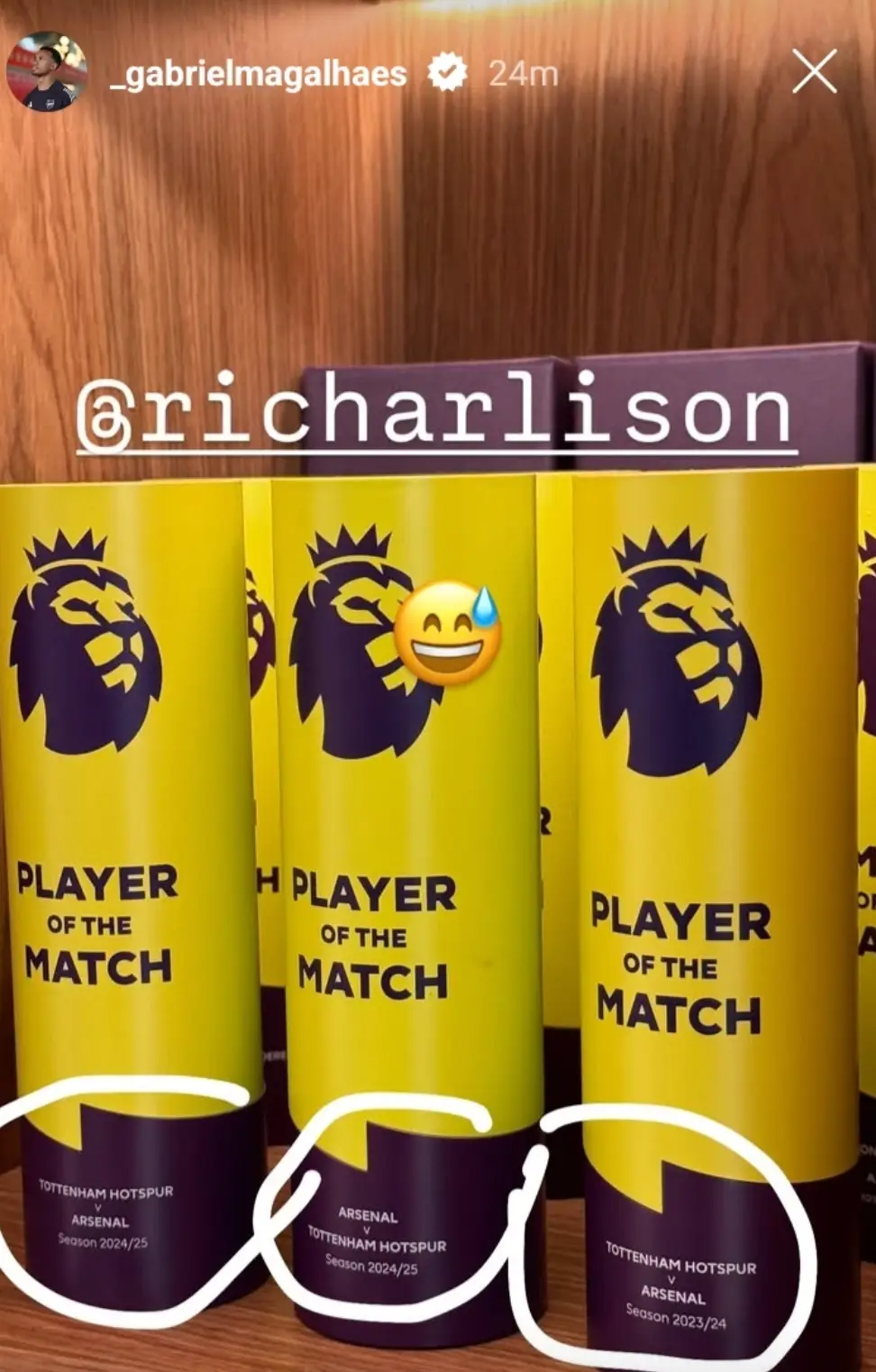 Gabriel fired back (Credit:Gabriel/IG)