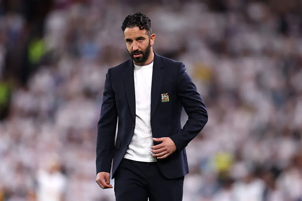 Ruben Amorim cut a dejected figure (Credit:Getty)