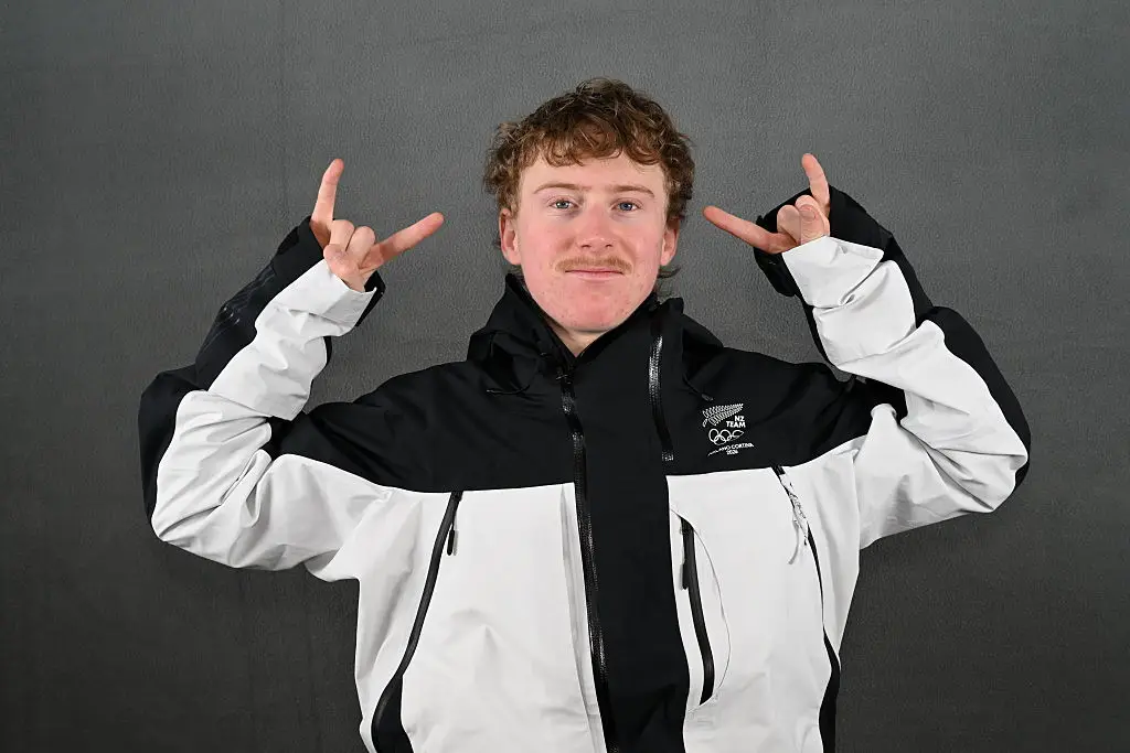Finley Melville Ives was one of the favourites in the men's Freeski Halfpipe event. (Image: IOC via Getty Images)