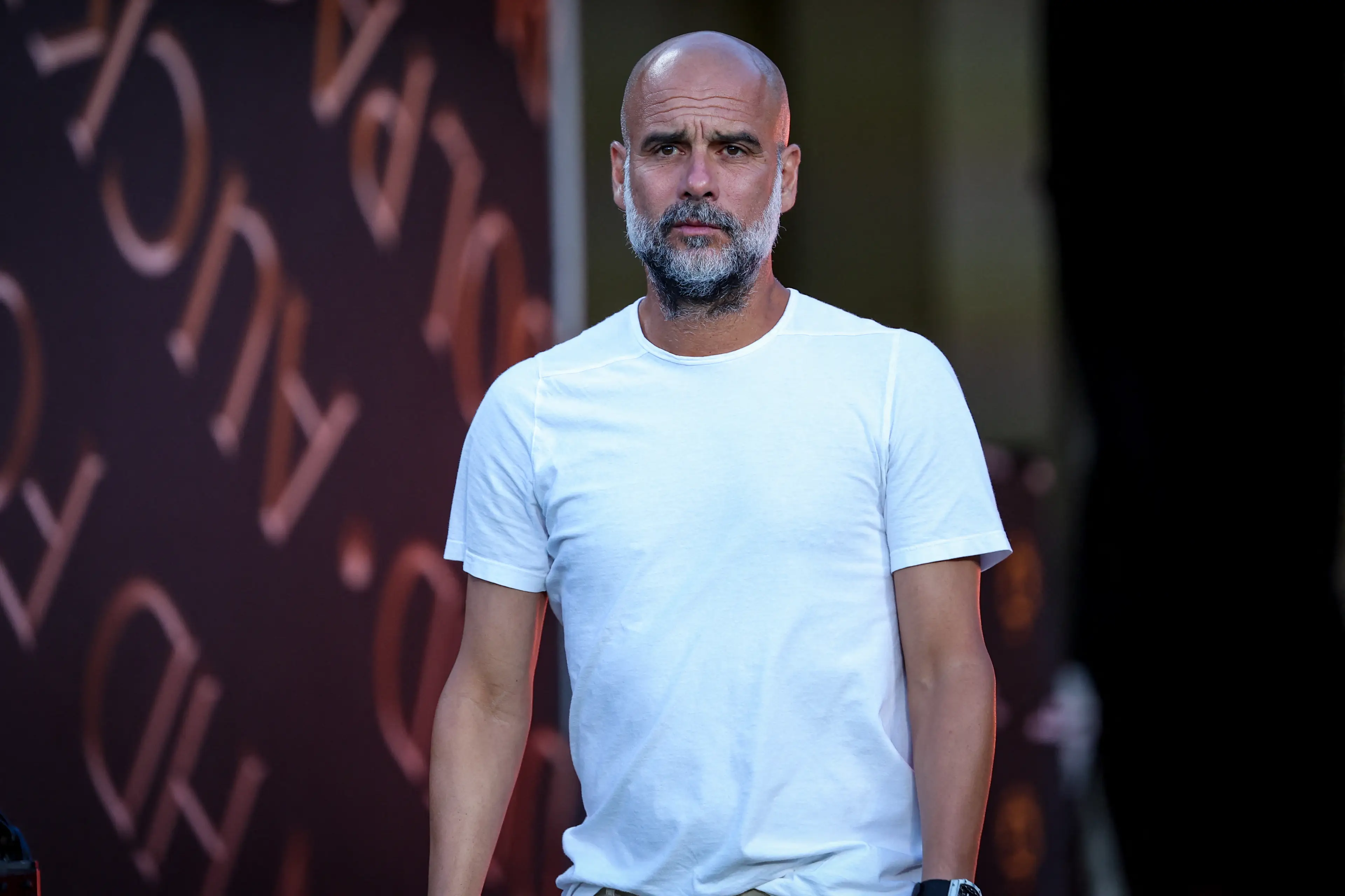 Pep Guardiola and Manchester City have continued to operate as normal. Image: Getty