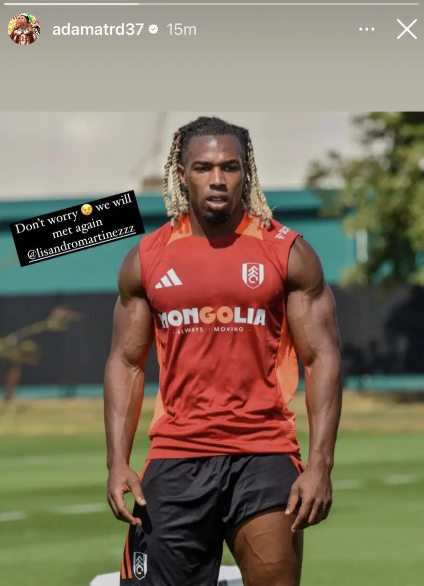 Image: Instagram/Adama Traore 
