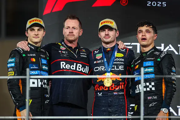 Oscar Piastri, Max Verstappen and Lando Norris rank in the top 5 of each list (Image: Getty)