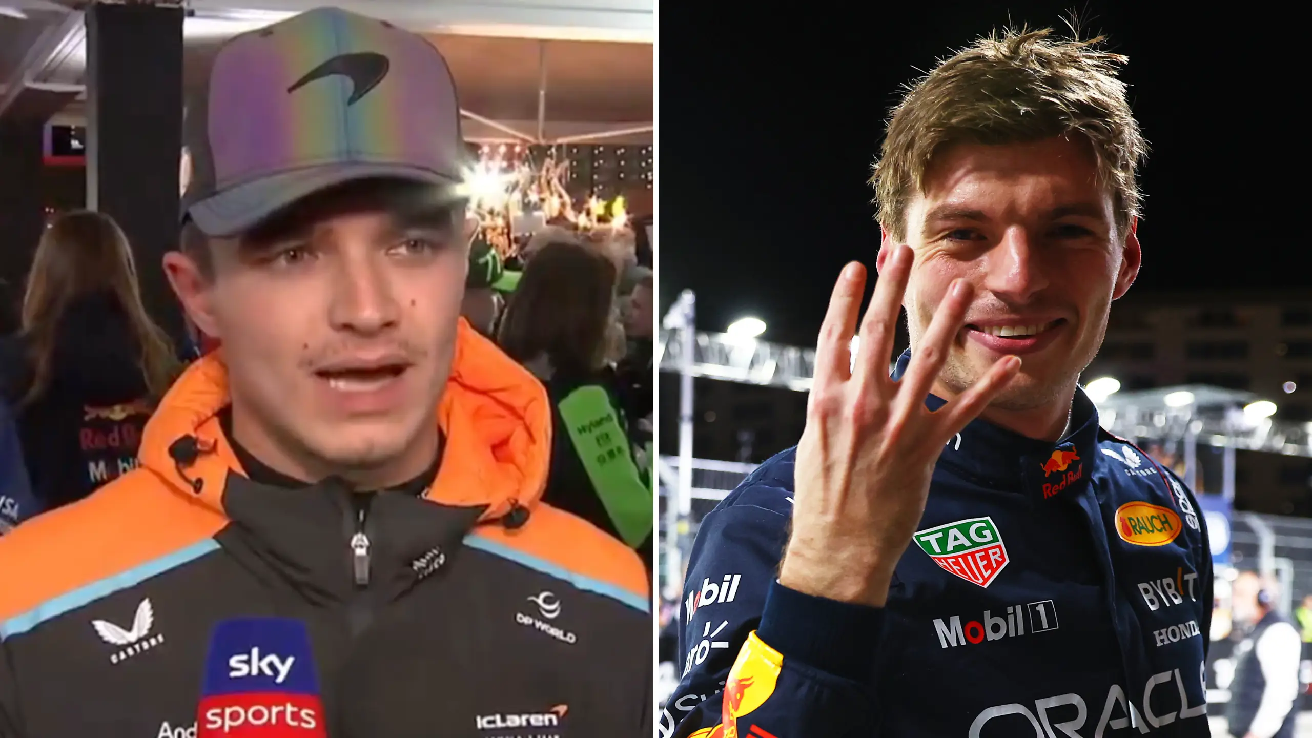 Lando Norris makes brutally honest comments after seeing Max Verstappen claim F1 title