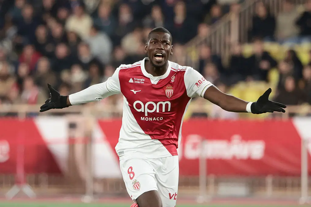 Pogba has made just three appearances for Monaco so far. (Image: Jean Catuffe/Getty Images)