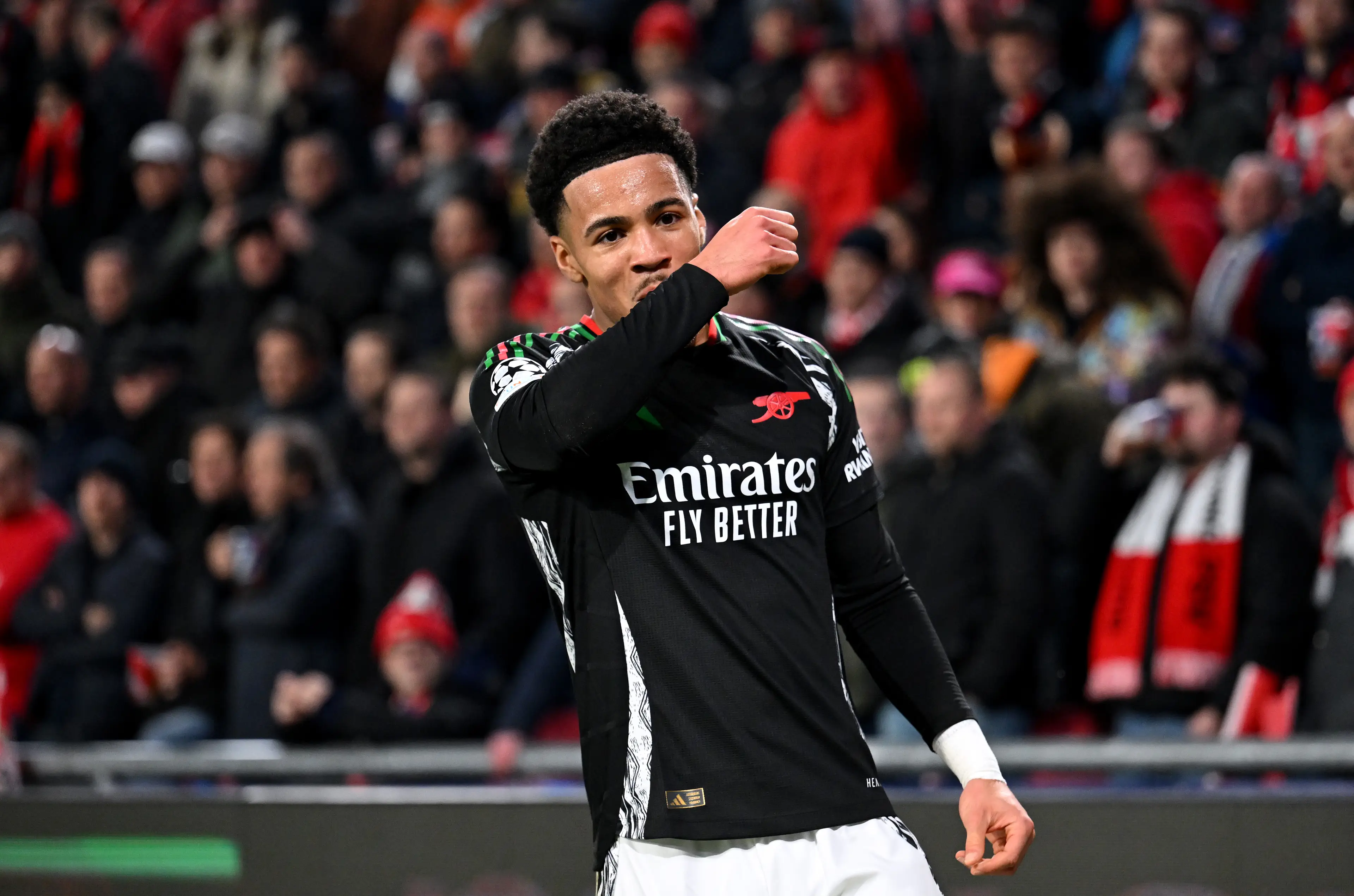 Ethan Nwaneri is sure to be in Thomas Tuchel's thoughts. Image: Getty