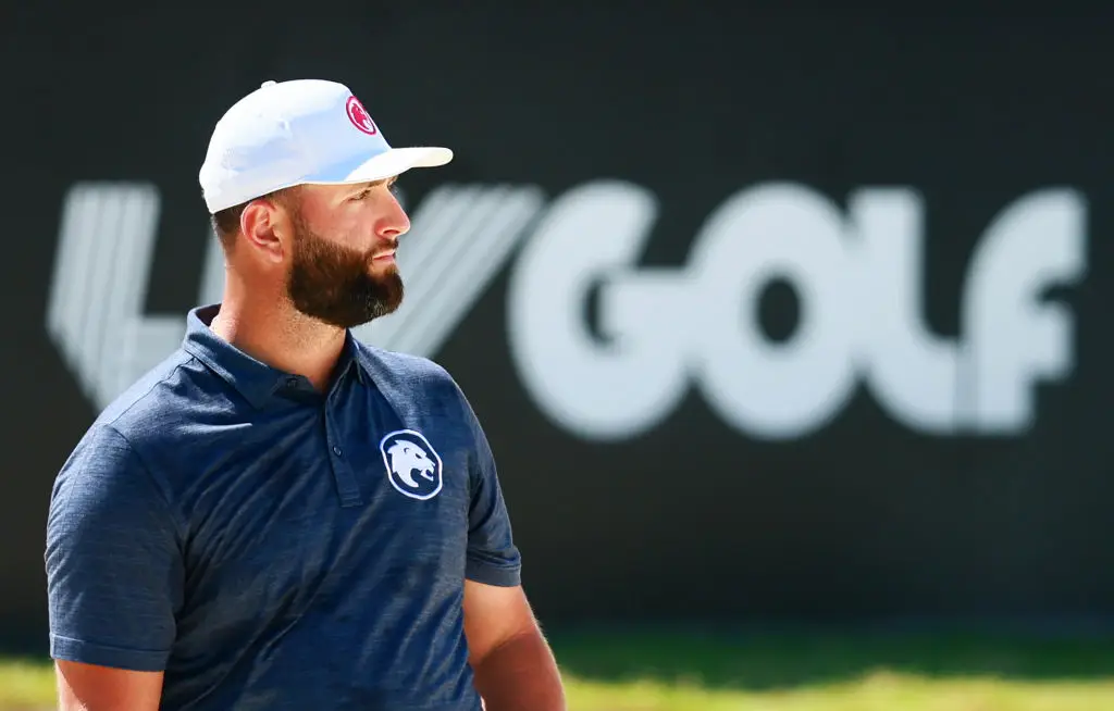 Rahm is one of the biggest names competing in LIV Golf. (Image: Manuel Velasquez/Getty Images)