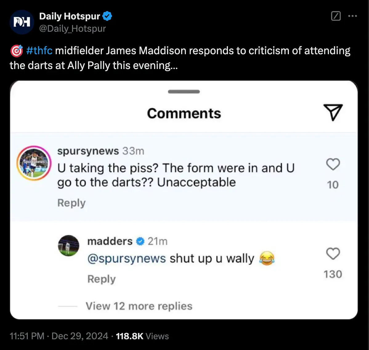 Image: Twitter/@DailyHotspur