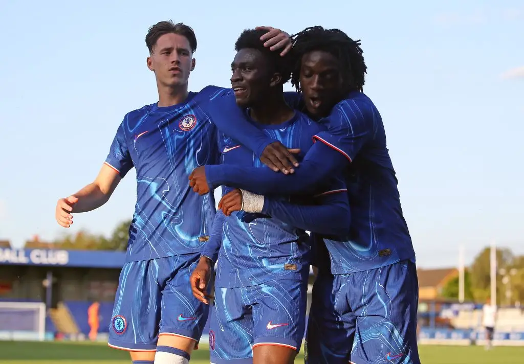 Chelsea U21 played without a shirt sponsor earlier this week -