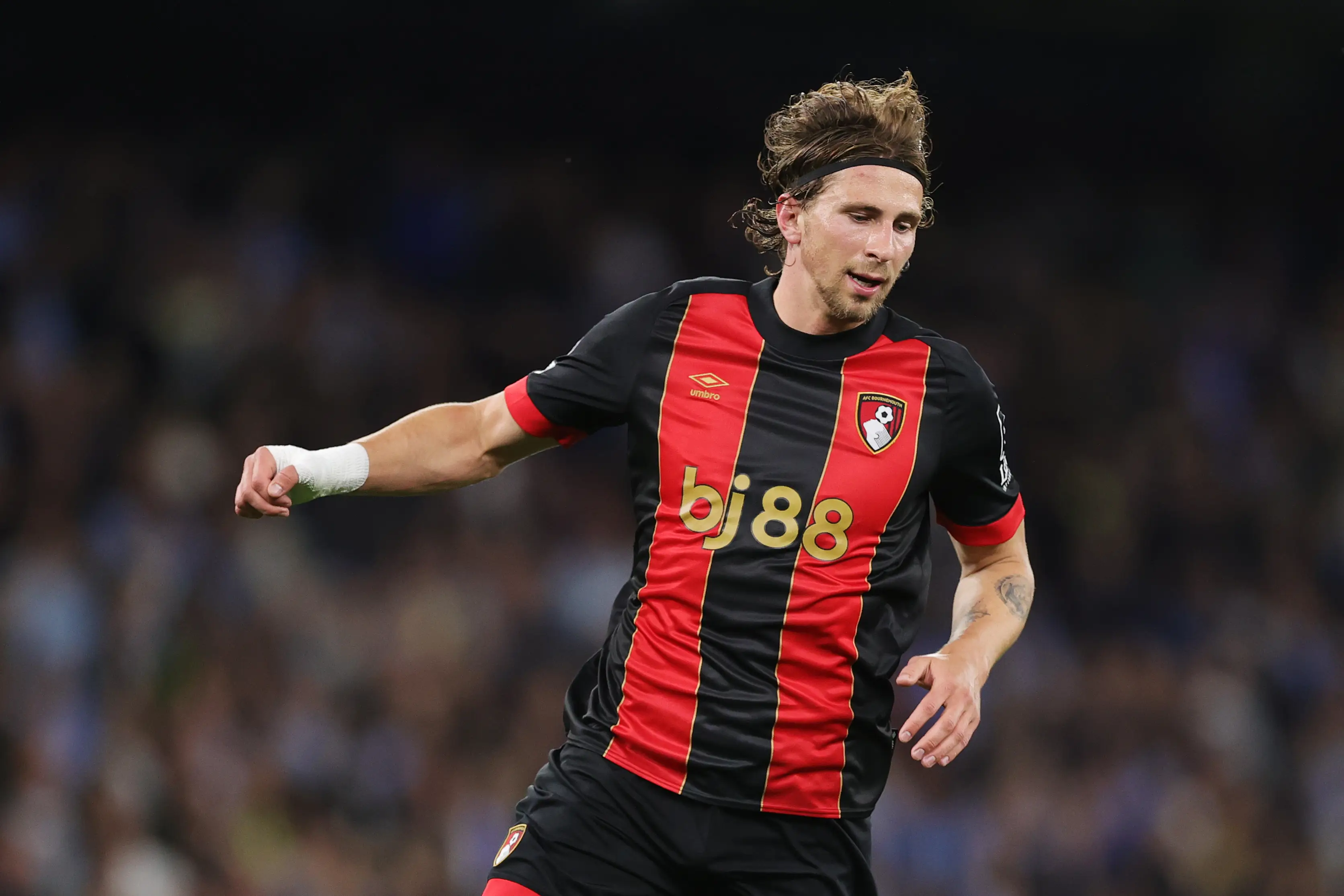 Zabarnyi was one of Bournemouth's standout performers last season. Image credit: Getty