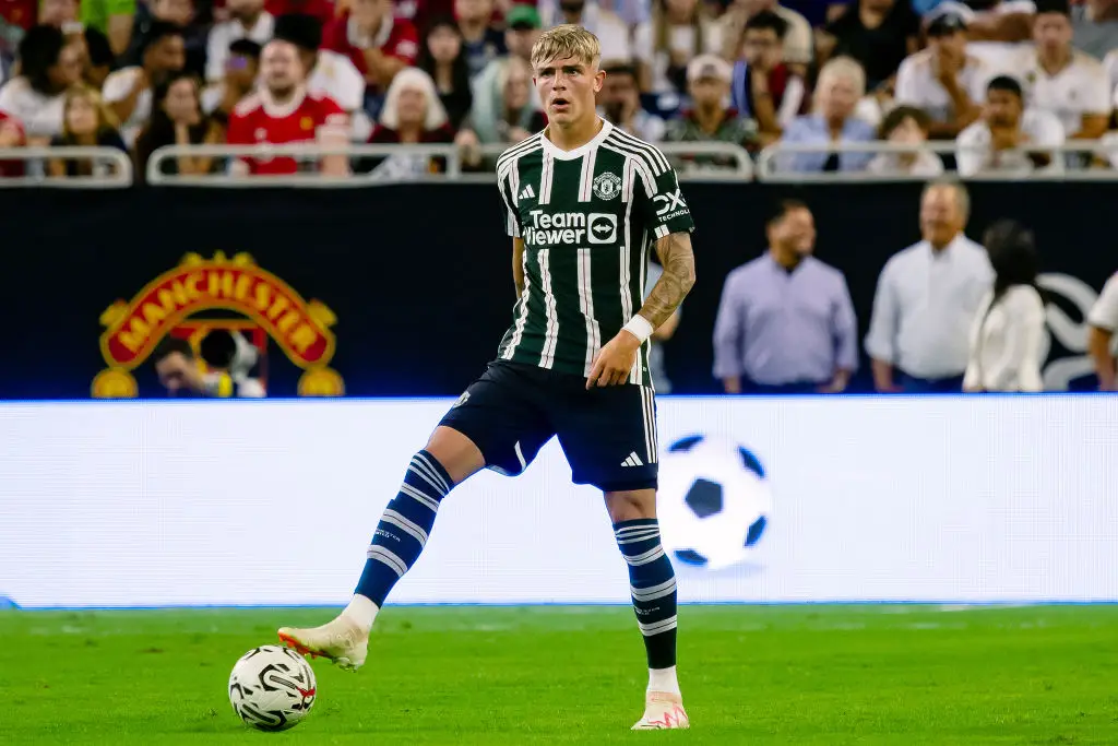 Brandon Williams in action for Man Utd (Credit:Getty)