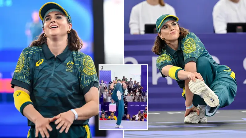 Olympic breakdancer hits back at critics after fans mock her viral routine