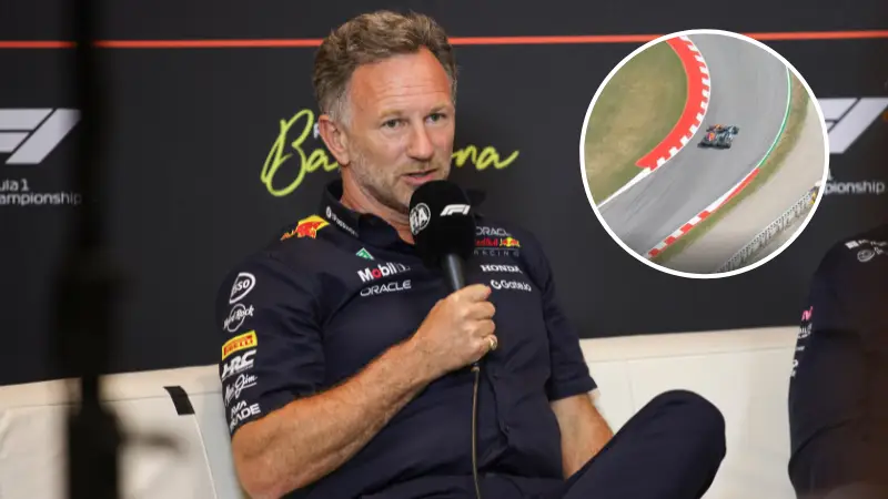 Christian Horner slams Sky Sports commentator for what he said about Max Verstappen and George Russell incident during Spanish Grand Prix