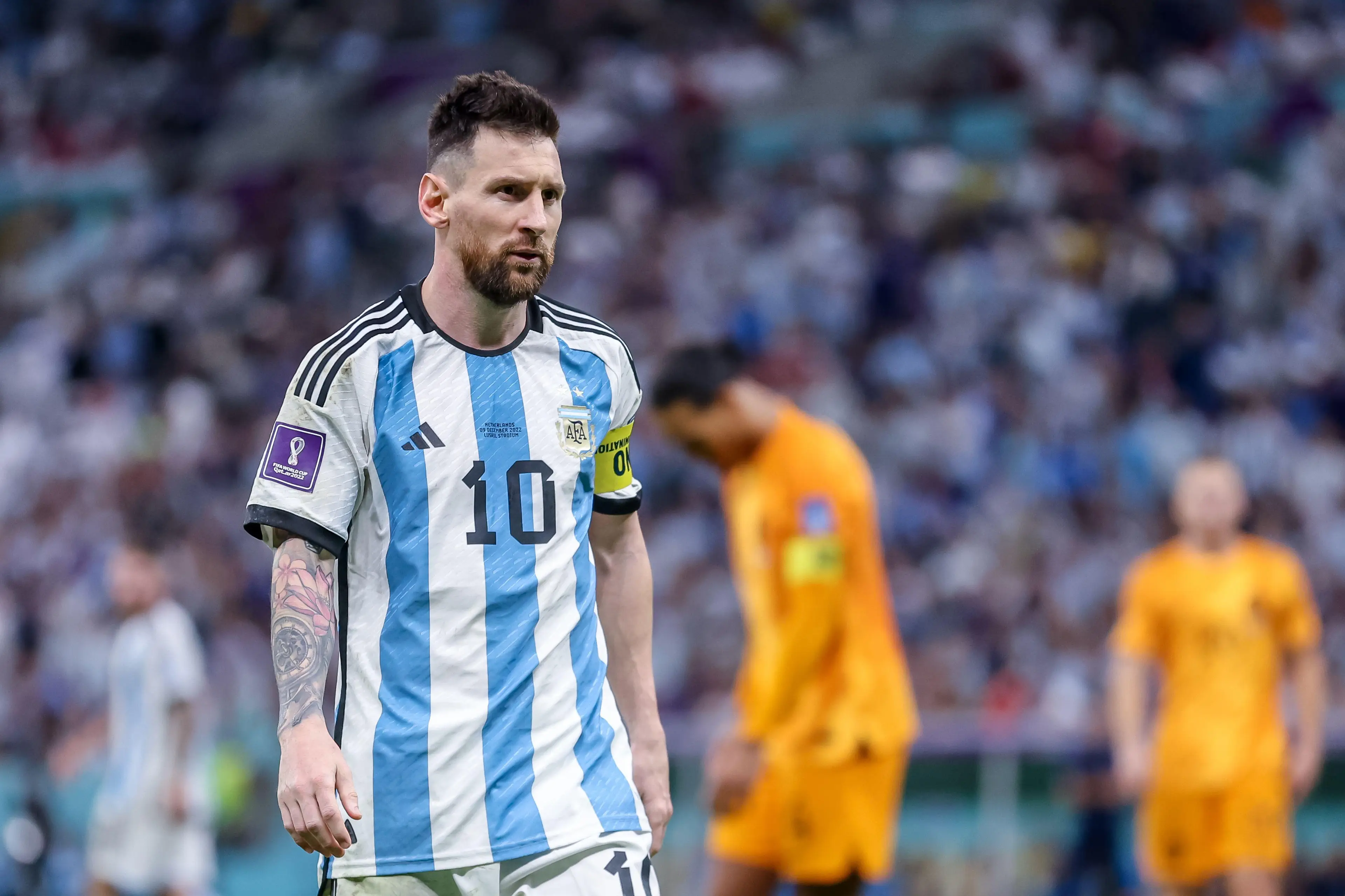 Ronaldinho does not think former Barcelona teammate Lionel Messi is the GOAT of football.