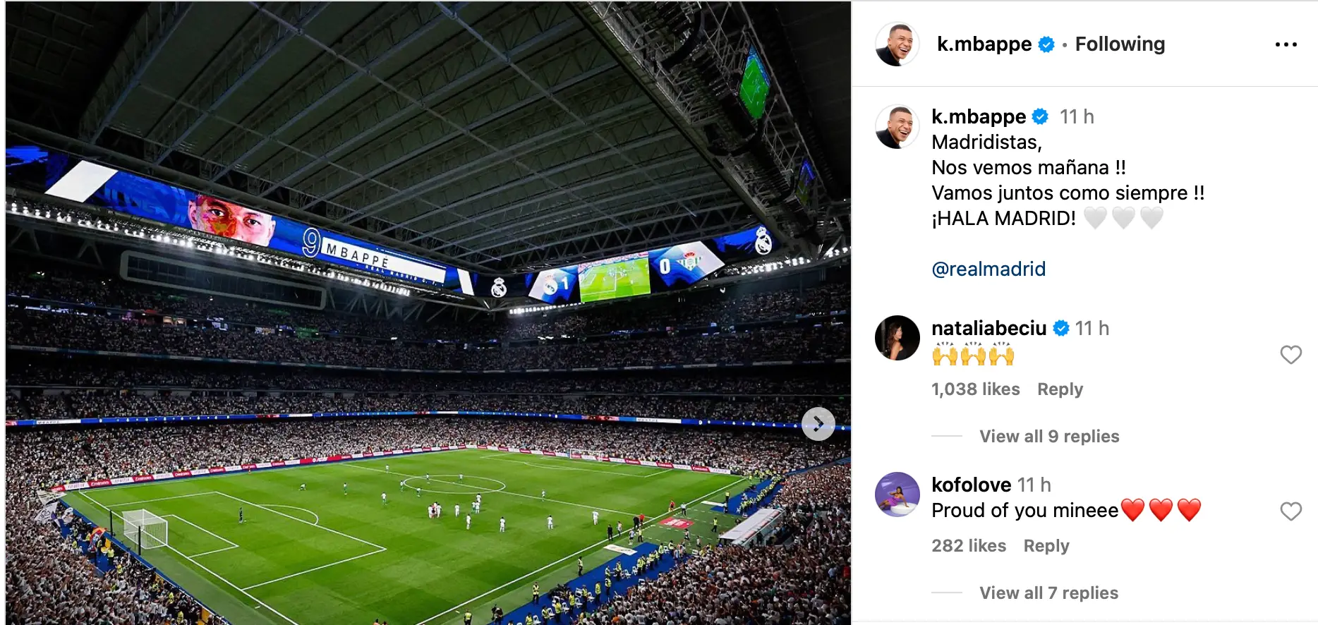 Kylian Mbappe will not play for France in the next international break. Image