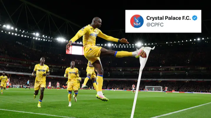 Fans can’t believe what Crystal Palace posted moments after Arsenal draw to leave Liverpool on brink of the title