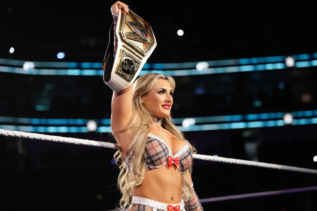 Tiffany Stratton is WWE Women's Champion (Credit:Getty)