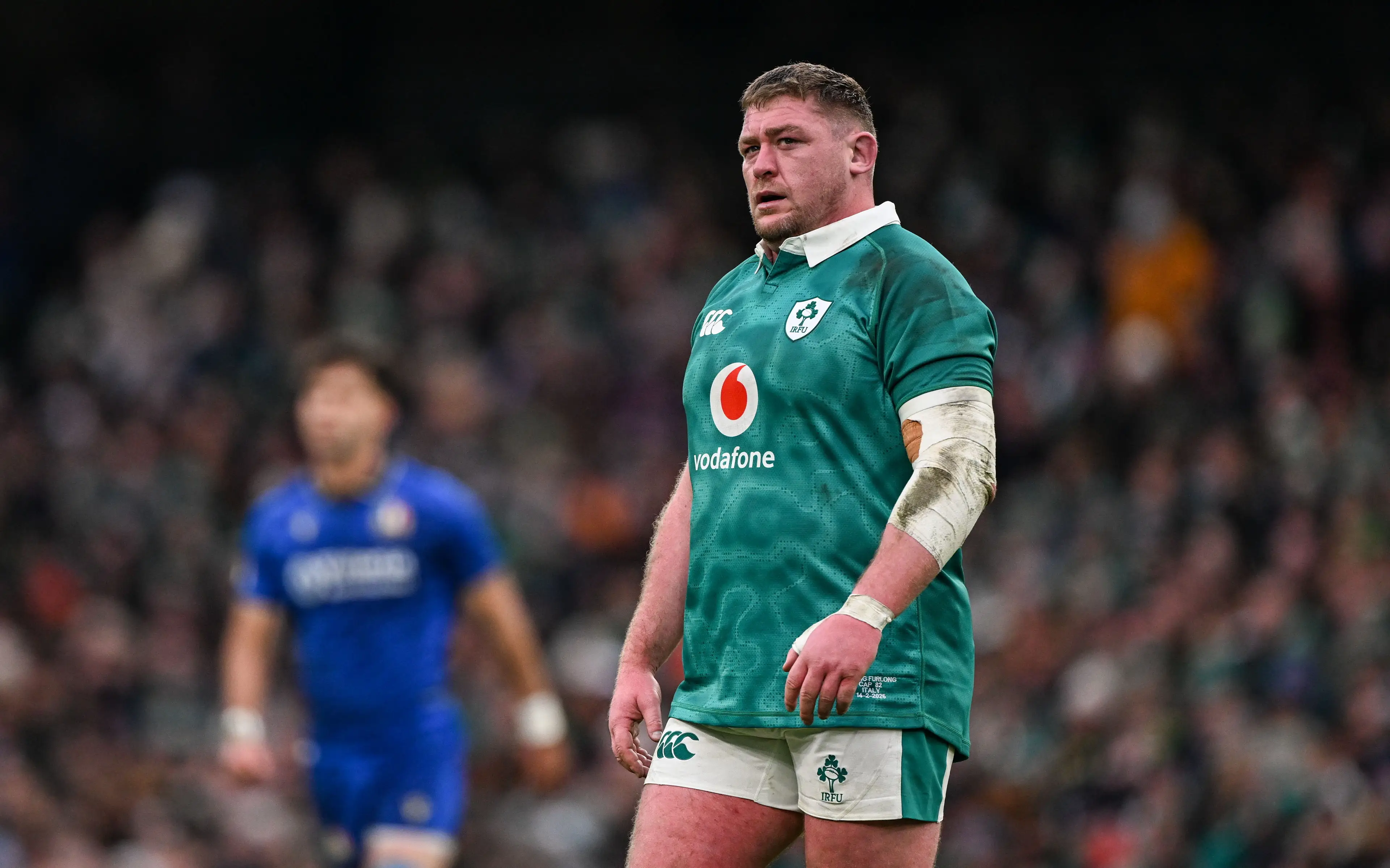 Tadhg Furlong for Ireland against Italy in the Six Nations (Getty Images)