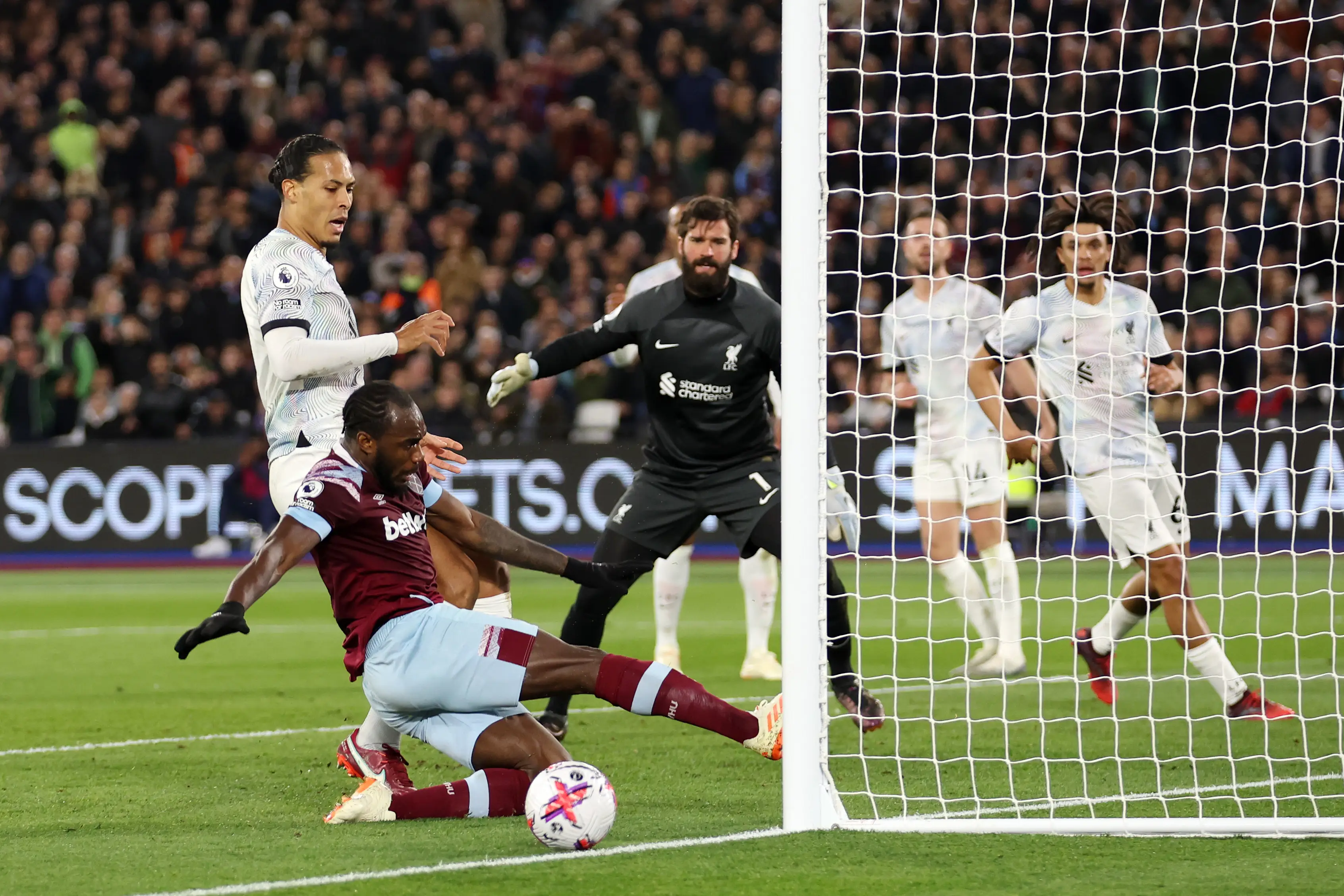 Alisson has come up against Antonio on numerous occasions. Image credit: Getty