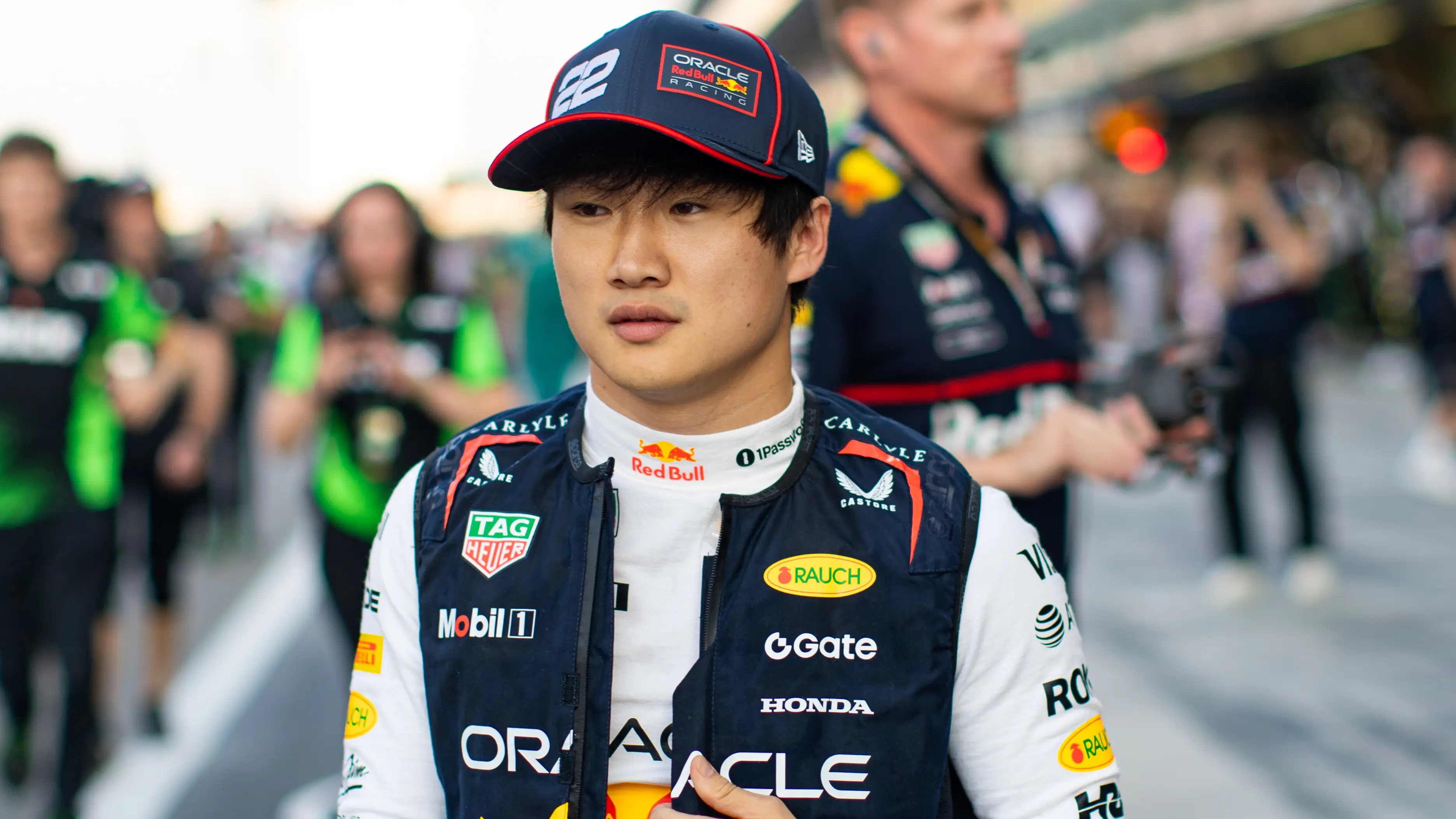 Tsunoda left Red Bull at the end of the 2025 season. (Image: Getty)