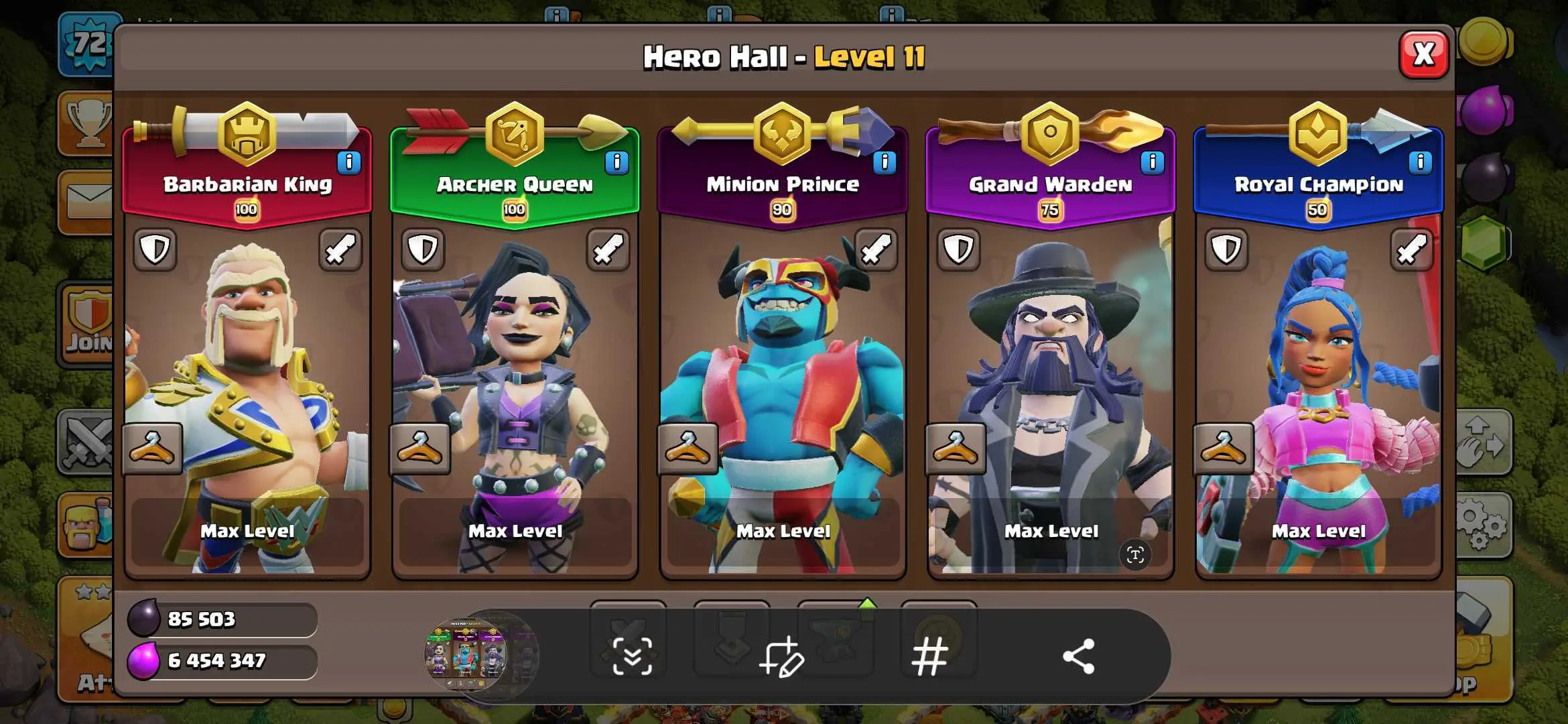 WWE superstars have been reimagined in Clash of Clans. Image: Clash of Clans