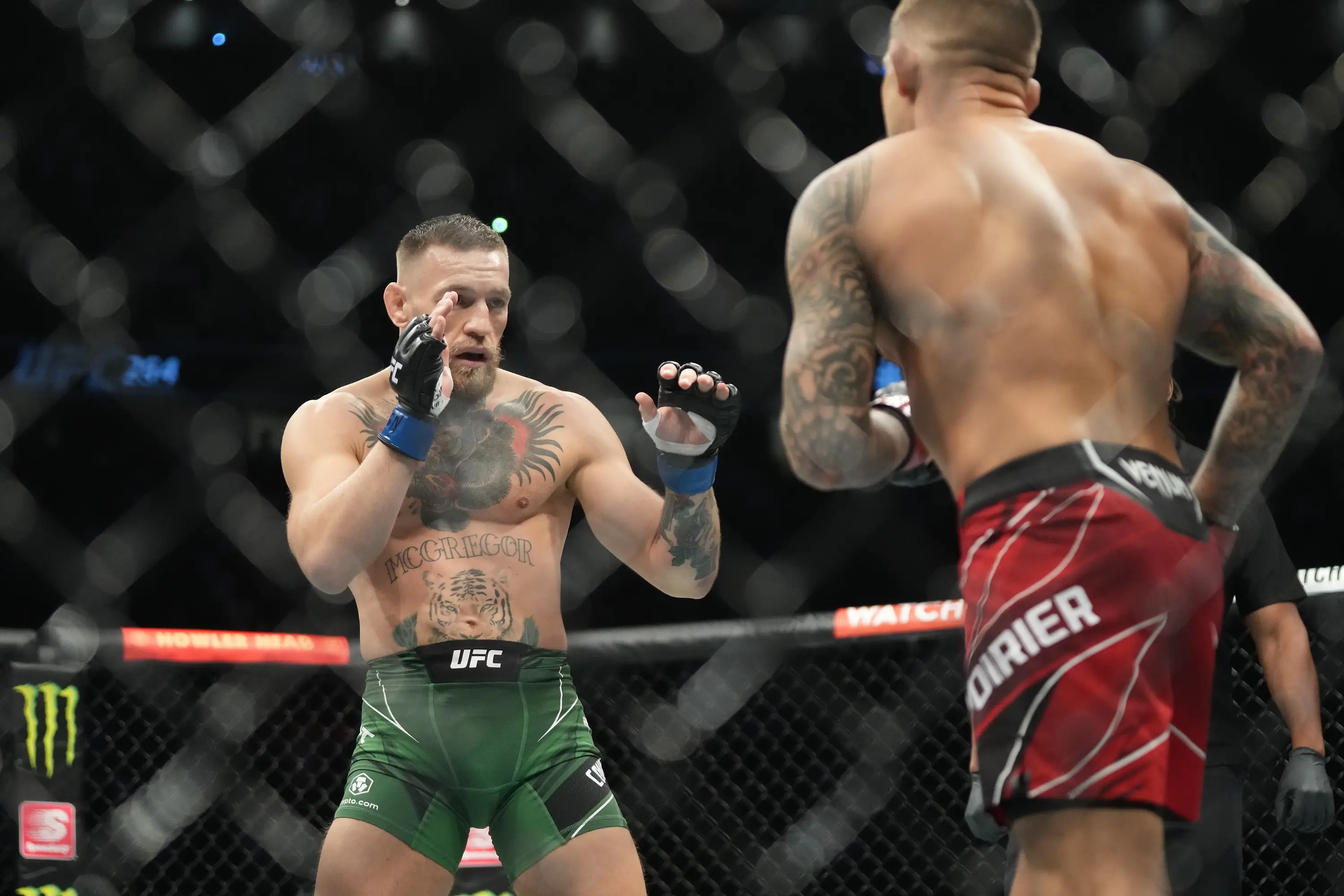 Conor McGregor hasn't fought since his defeat to Dustin Poirier at UFC 264 back in July 2021. Image: Getty