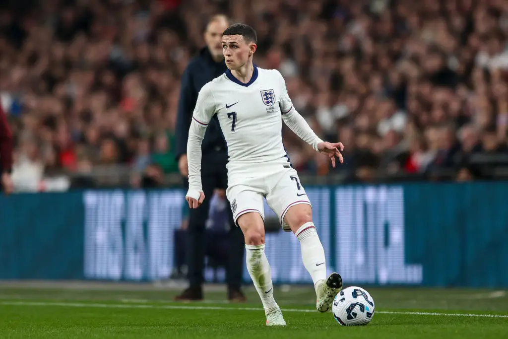 Phil Foden failed to impress during England's World Cup qualifier match against Albania. (Image: Getty)