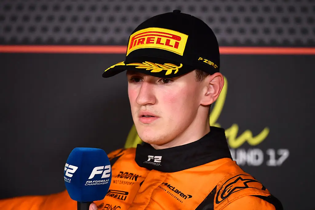 Alex Dunne has left McLaren. (Image: James Sutton - Formula 1/Formula Motorsport Limited via Getty Images)