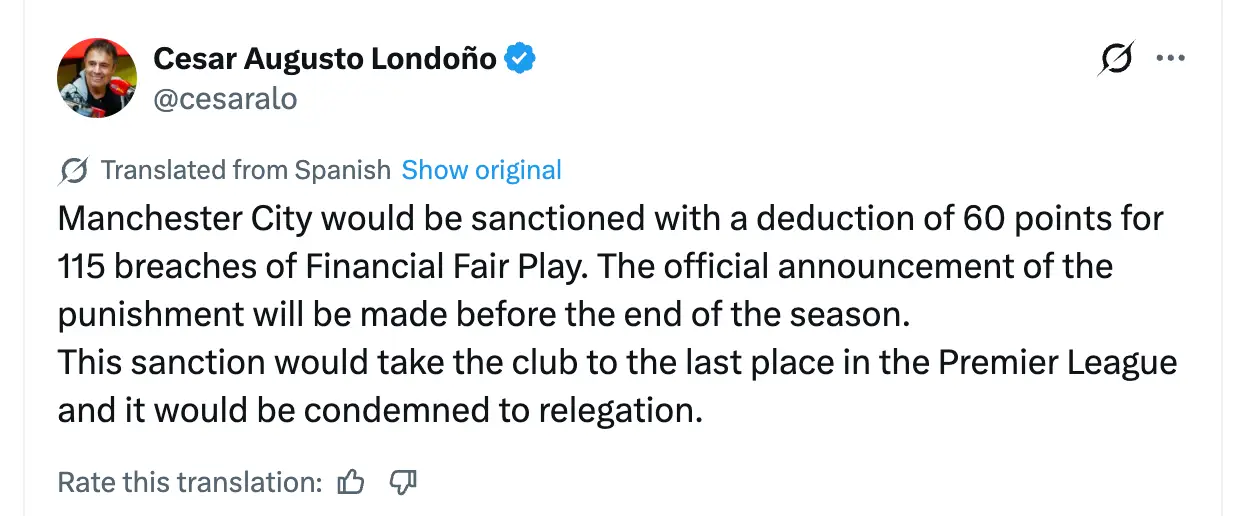 Image credit: X/@cesaralo