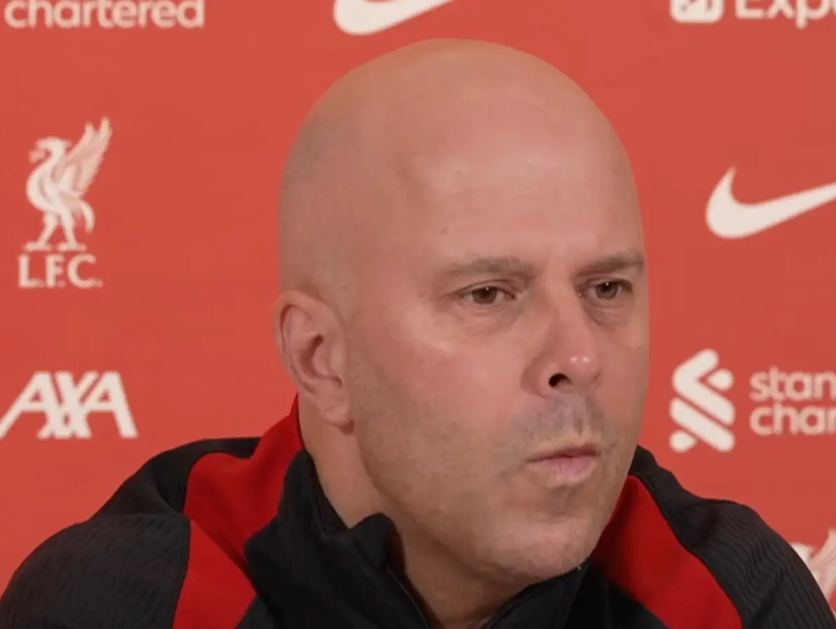 Arne Slot has had his say on his red card (Credit:Liverpool/YT)