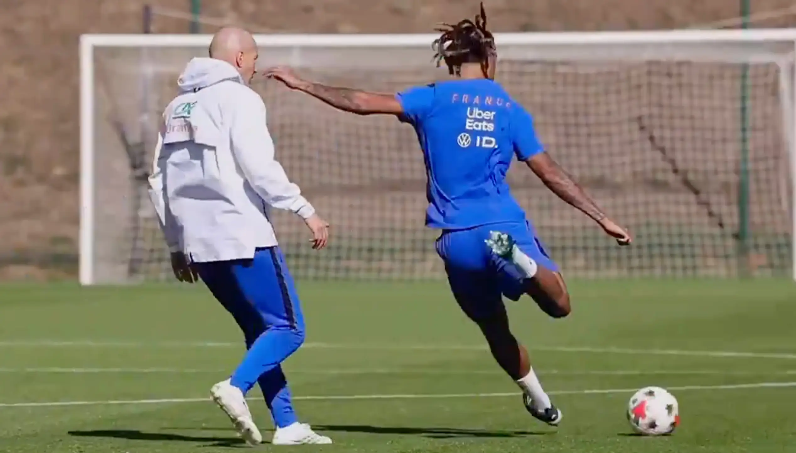 Yoro has been working closely with Zidane in training. Image credit: Getty