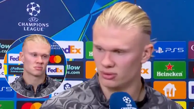 Erling Haaland Gives His Most Brutally Honest Interview to Date After Man City Draw 
