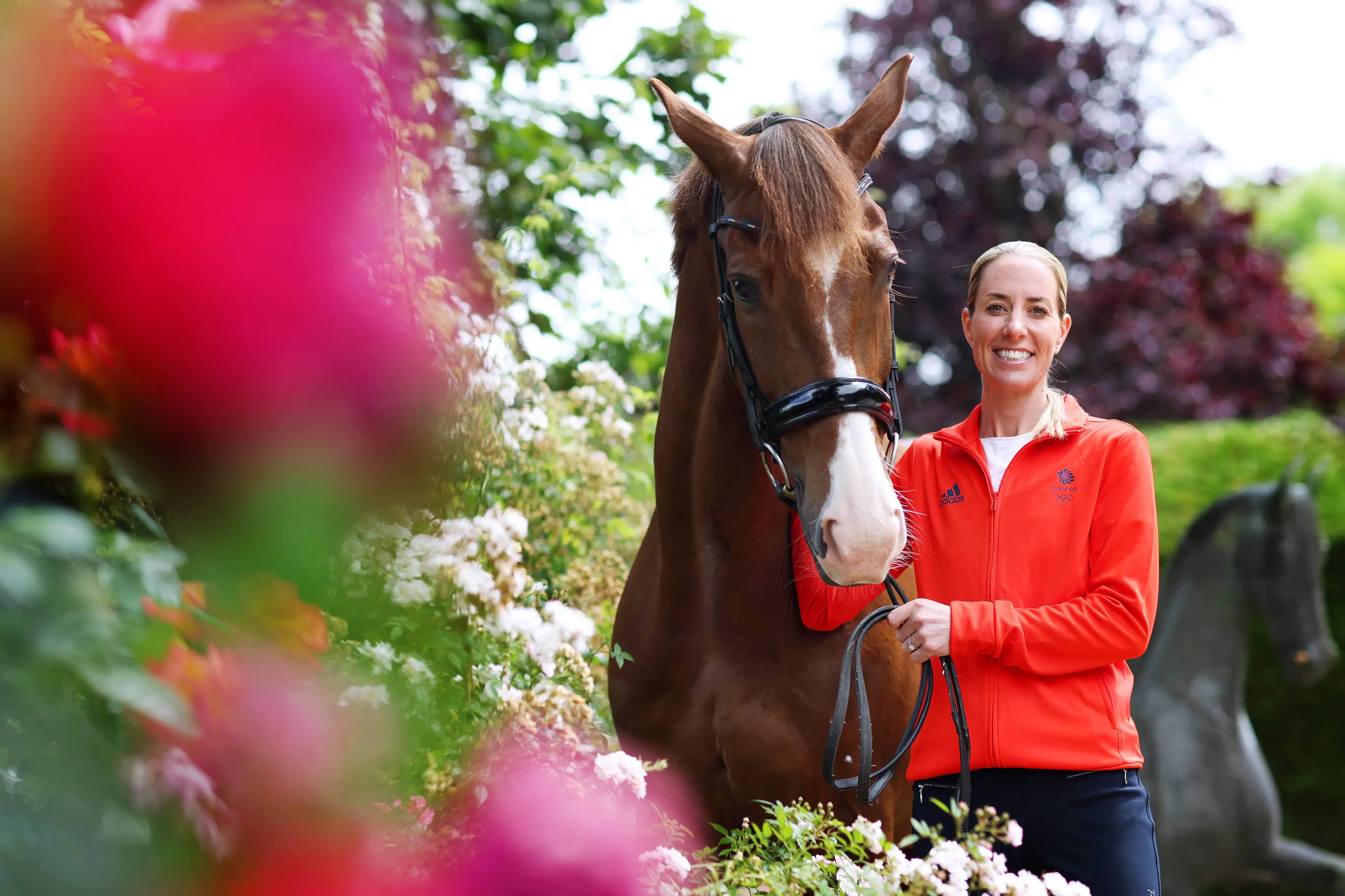 Charlotte Dujardin has pulled out of the 2024 Olympics. Image: Getty 