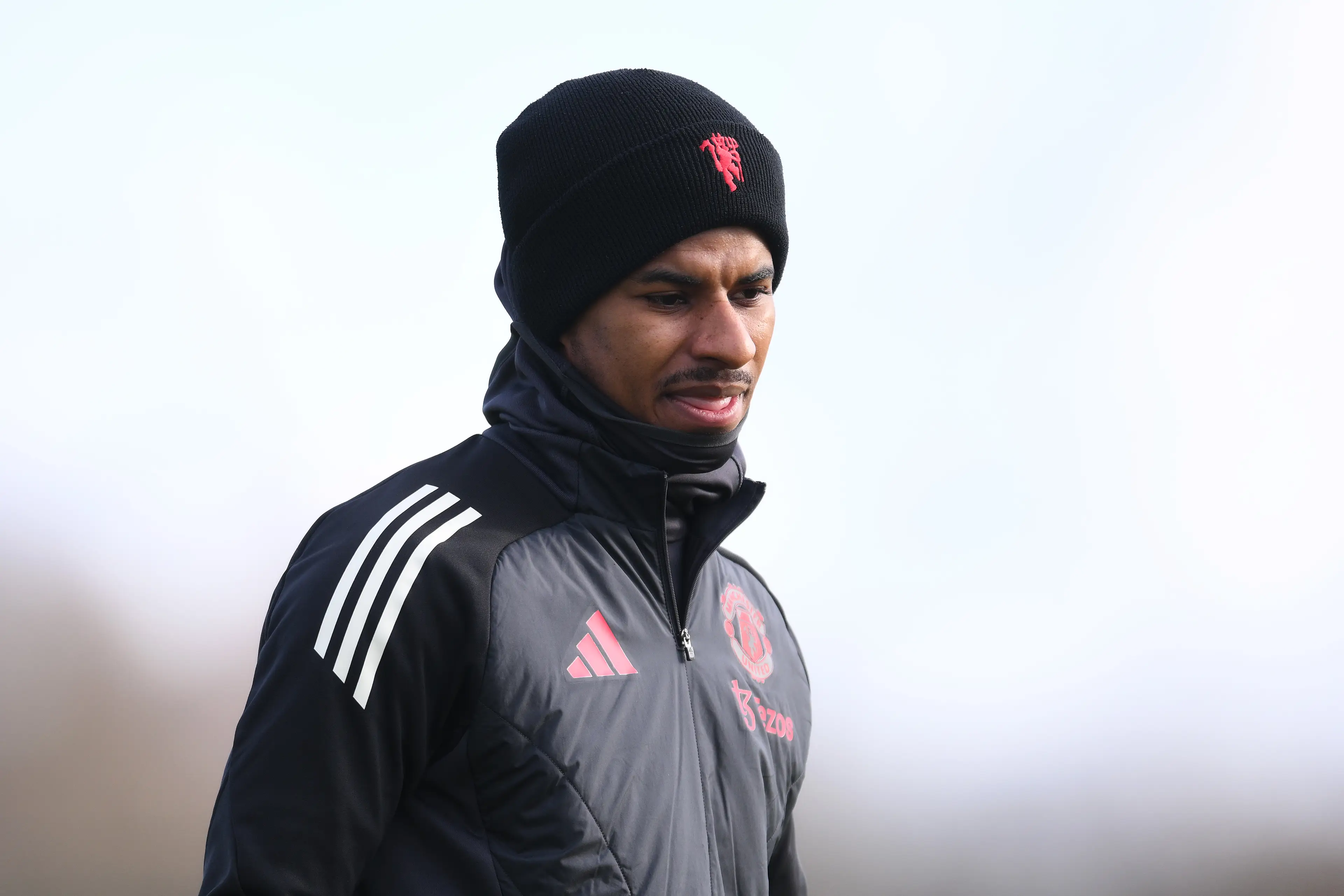 Marcus Rashford is frozen out at Manchester United. Image: Getty