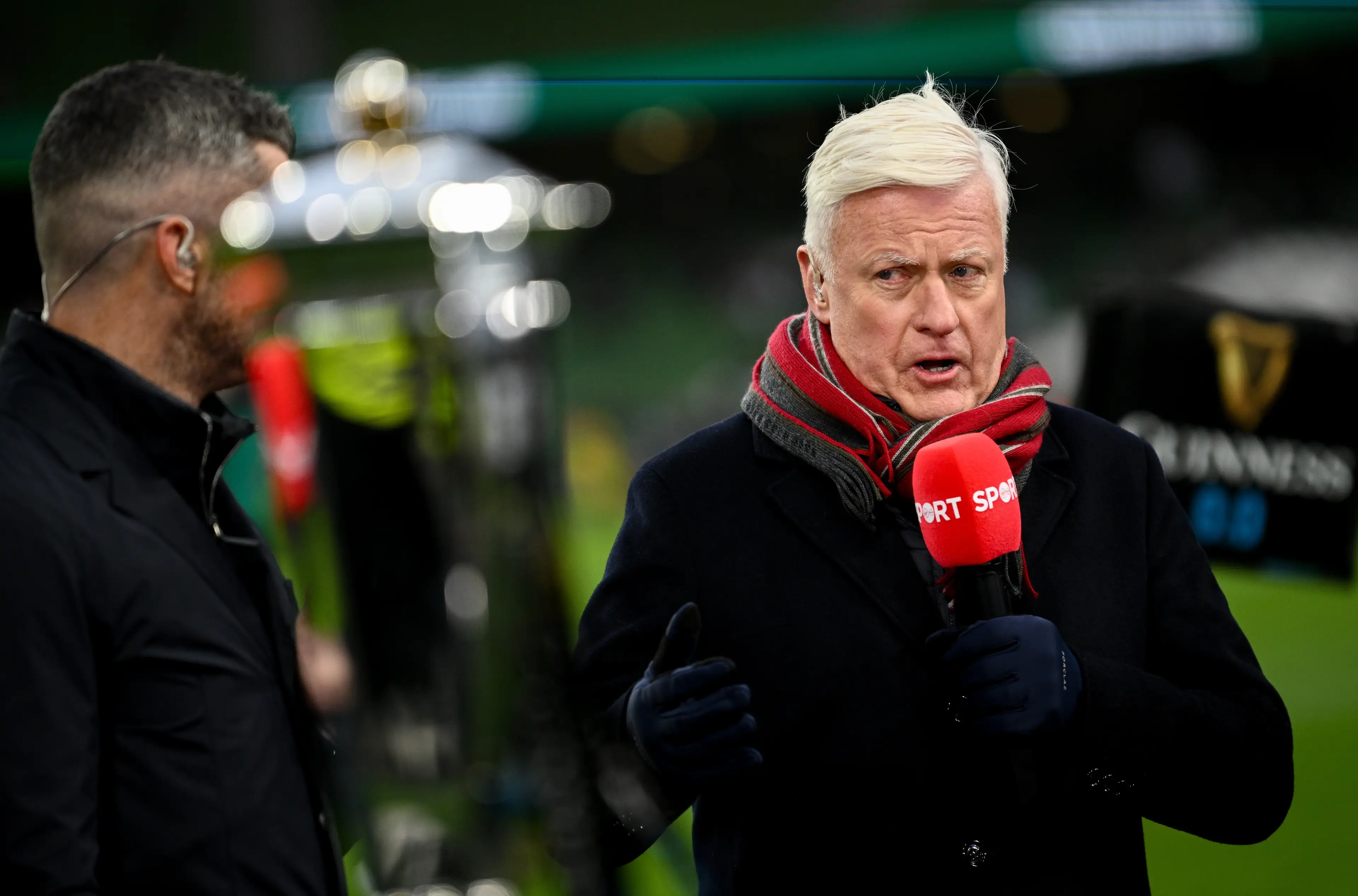 Virgin Media analyst Matt Williams before the Guinness Six Nations Rugby Championship match between Ireland and England (Getty Images)