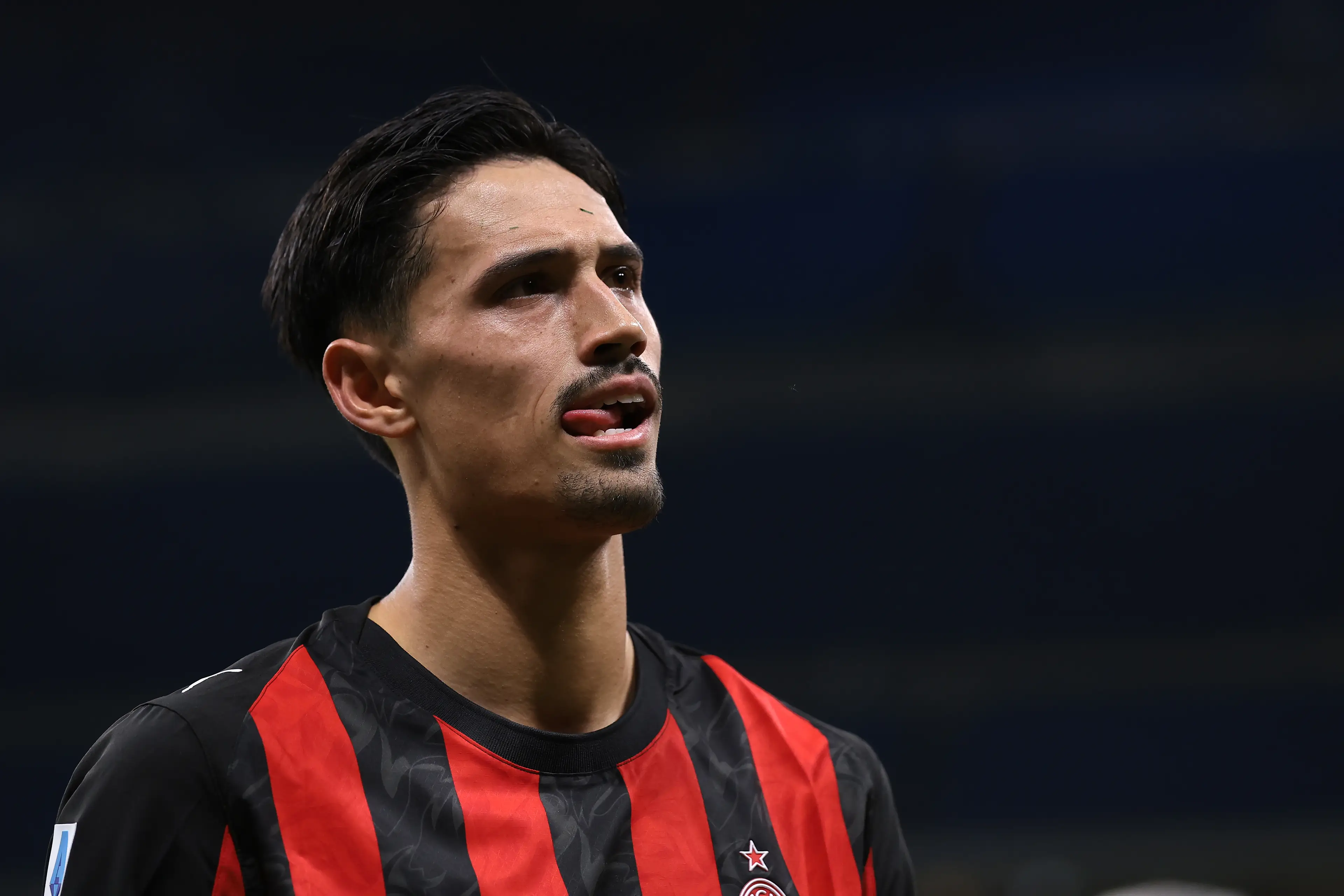 Tijjani Reijnders of AC Milan is a top target for Manchester City. Image: Getty