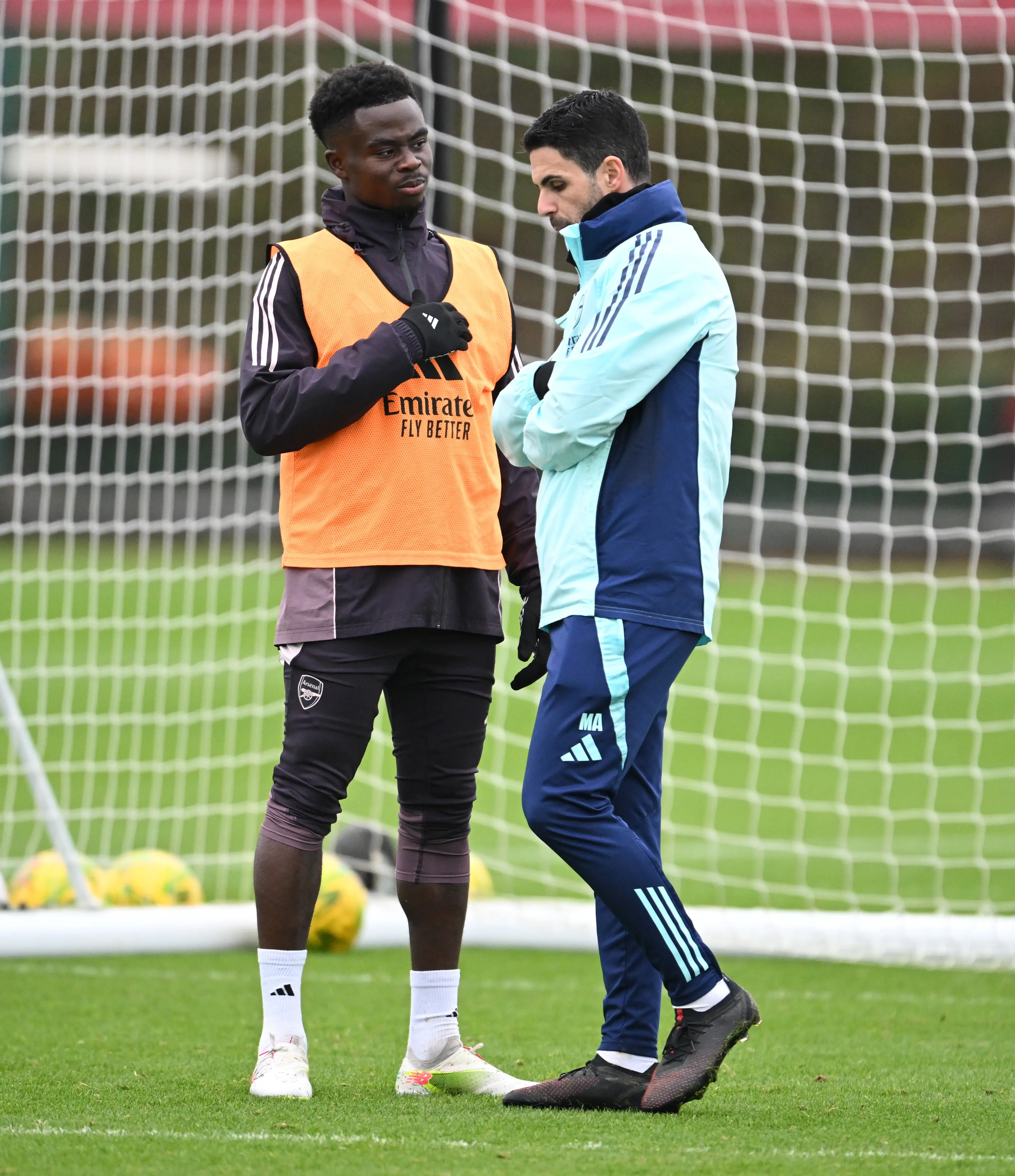 Saka is "obligated" to go on holiday. Image credit: Getty