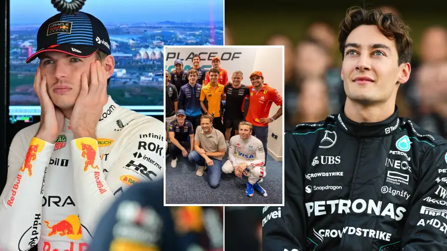Max Verstappen and George Russell shock fans as new photo from Abu Dhabi GP emerges amid F1 row