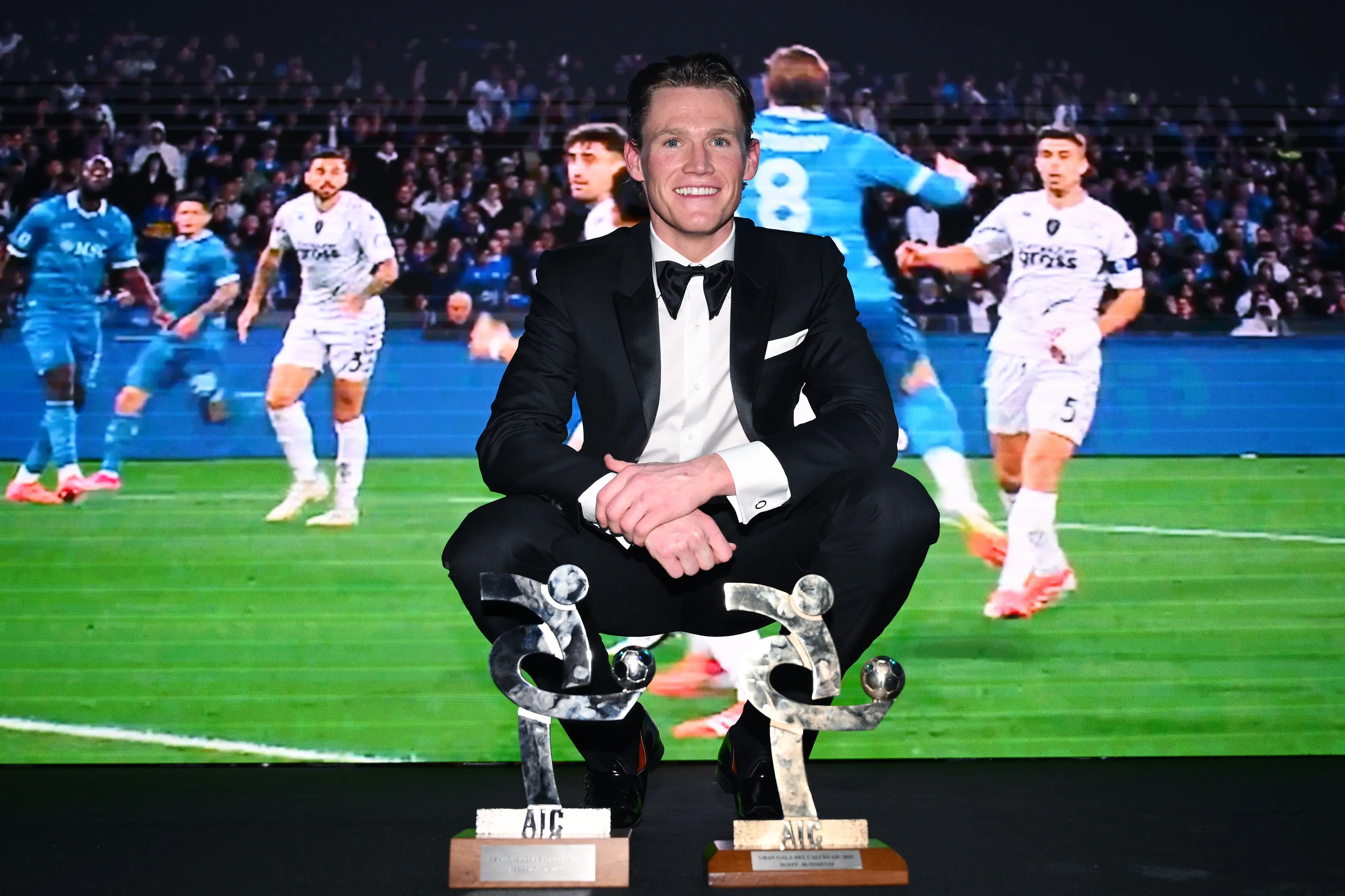 Scott McTominay was named Serie A Player of the Year (Image: Getty