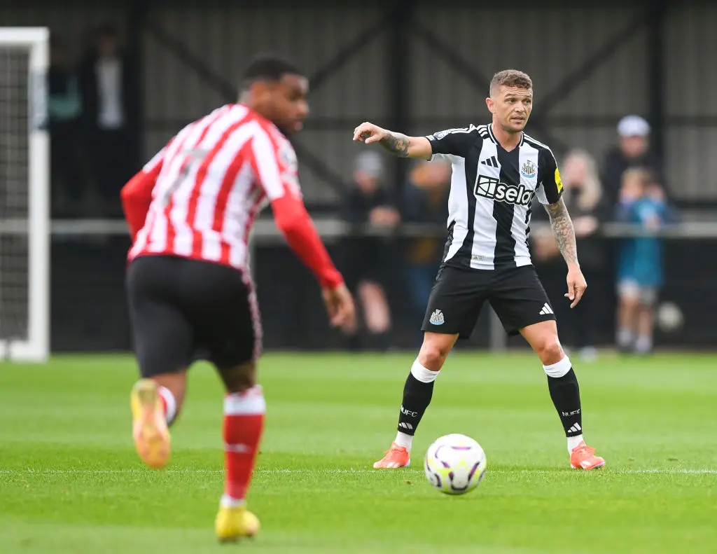 Kieran Trippier played 20 minutes during Newcastle Under 21's  1-1 draw with Sunderland. (Image: Getty) 