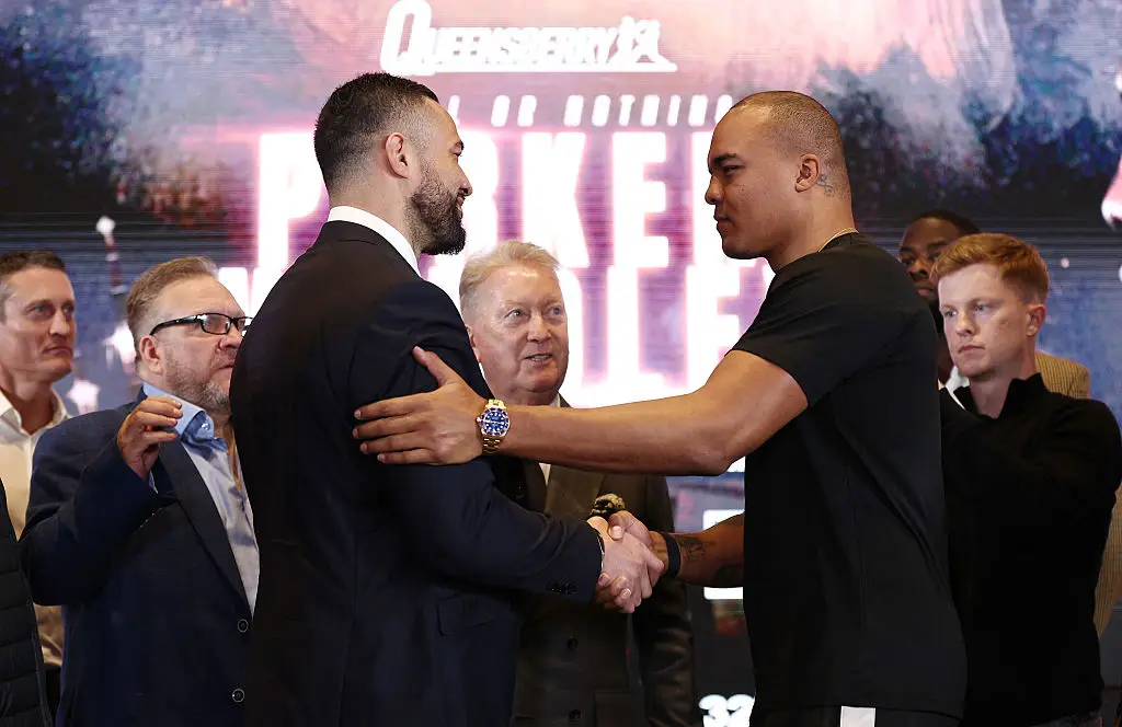 The boxing match kicks off this weekend (Getty/James Fearn)