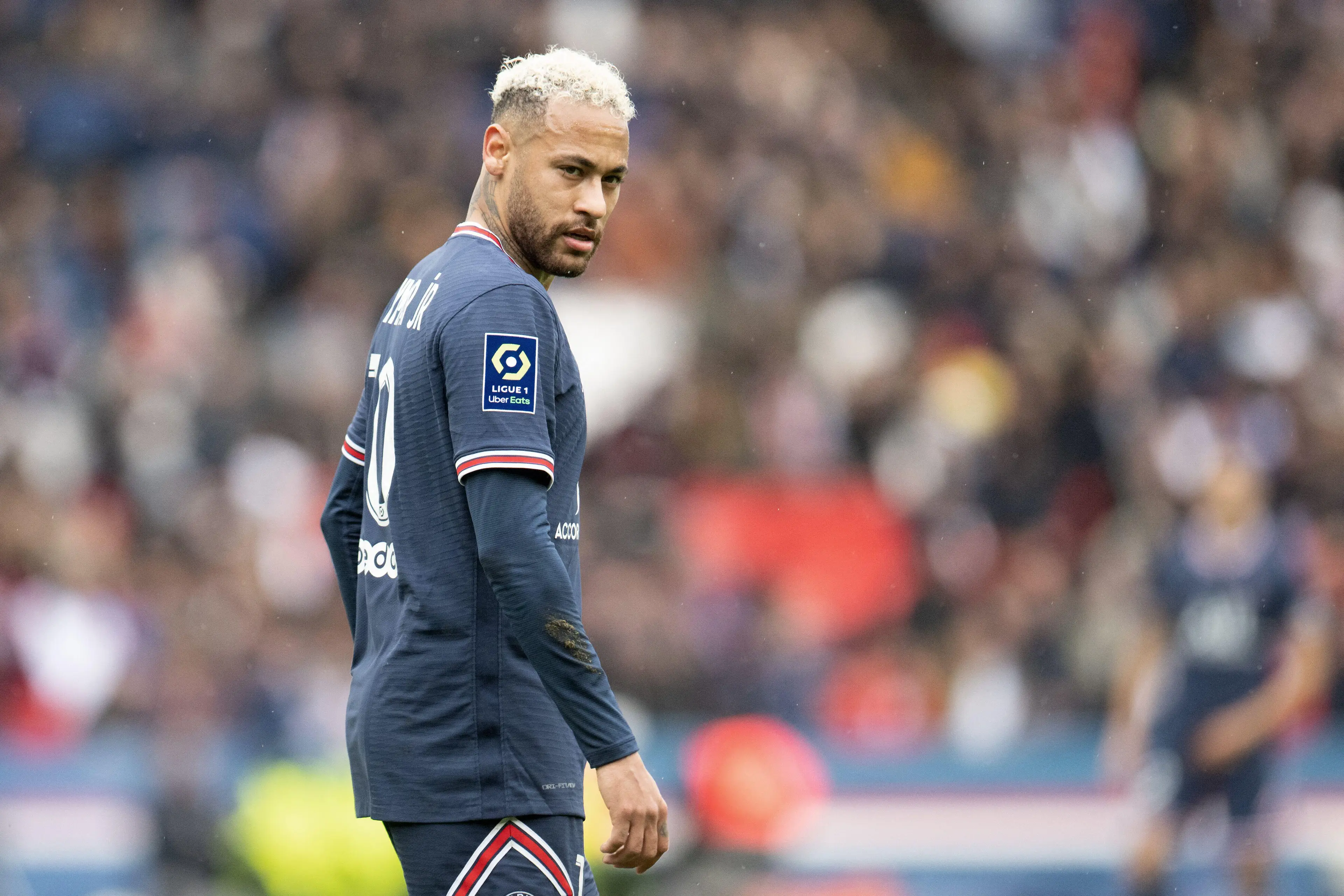 Things aren't going great for Neymar this season. Image: PA Images