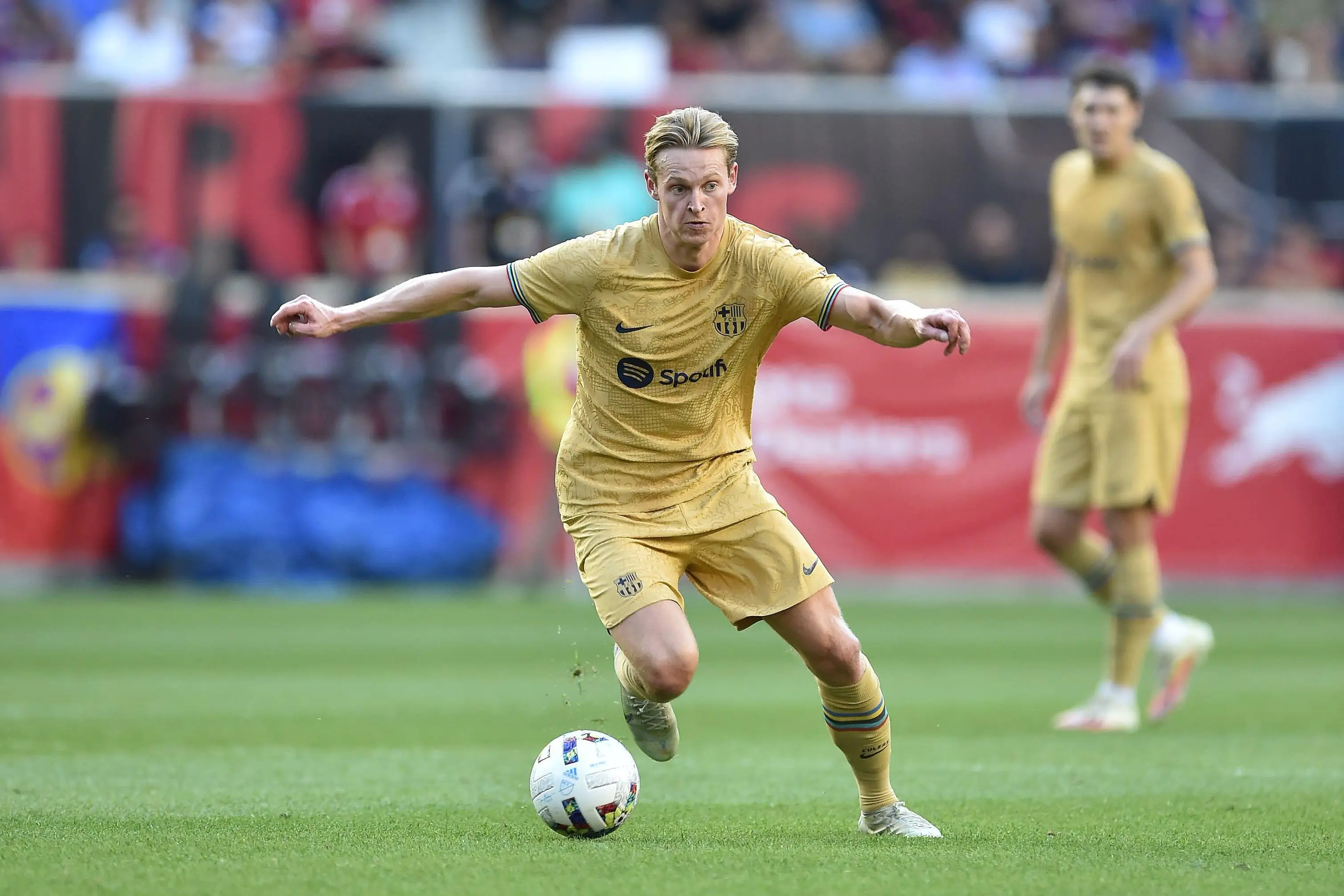 Frenkie de Jong in action for Barcelona. (Image