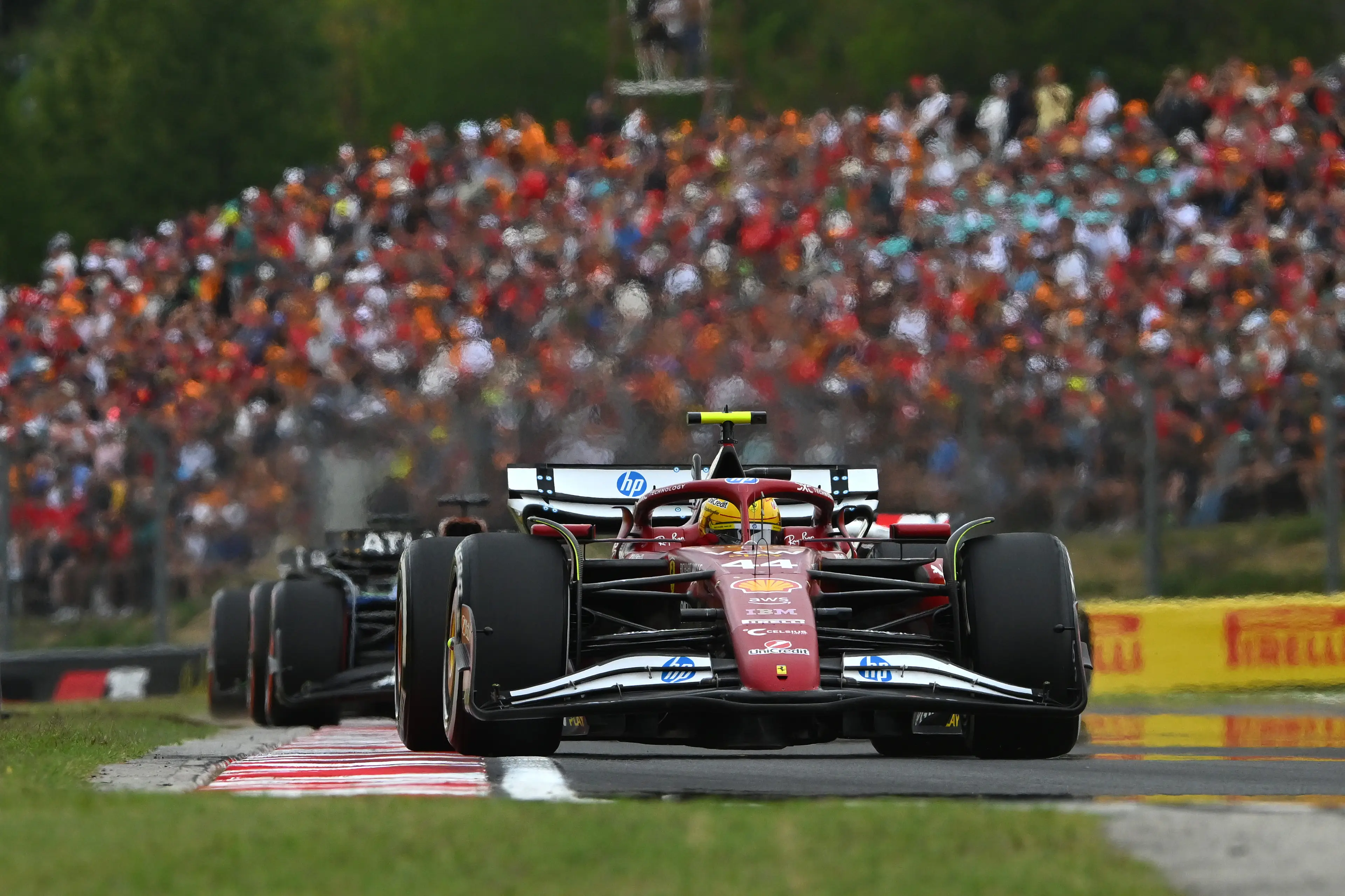 Lewis Hamilton is yet to win a Grand Prix this season. (Image: Getty)