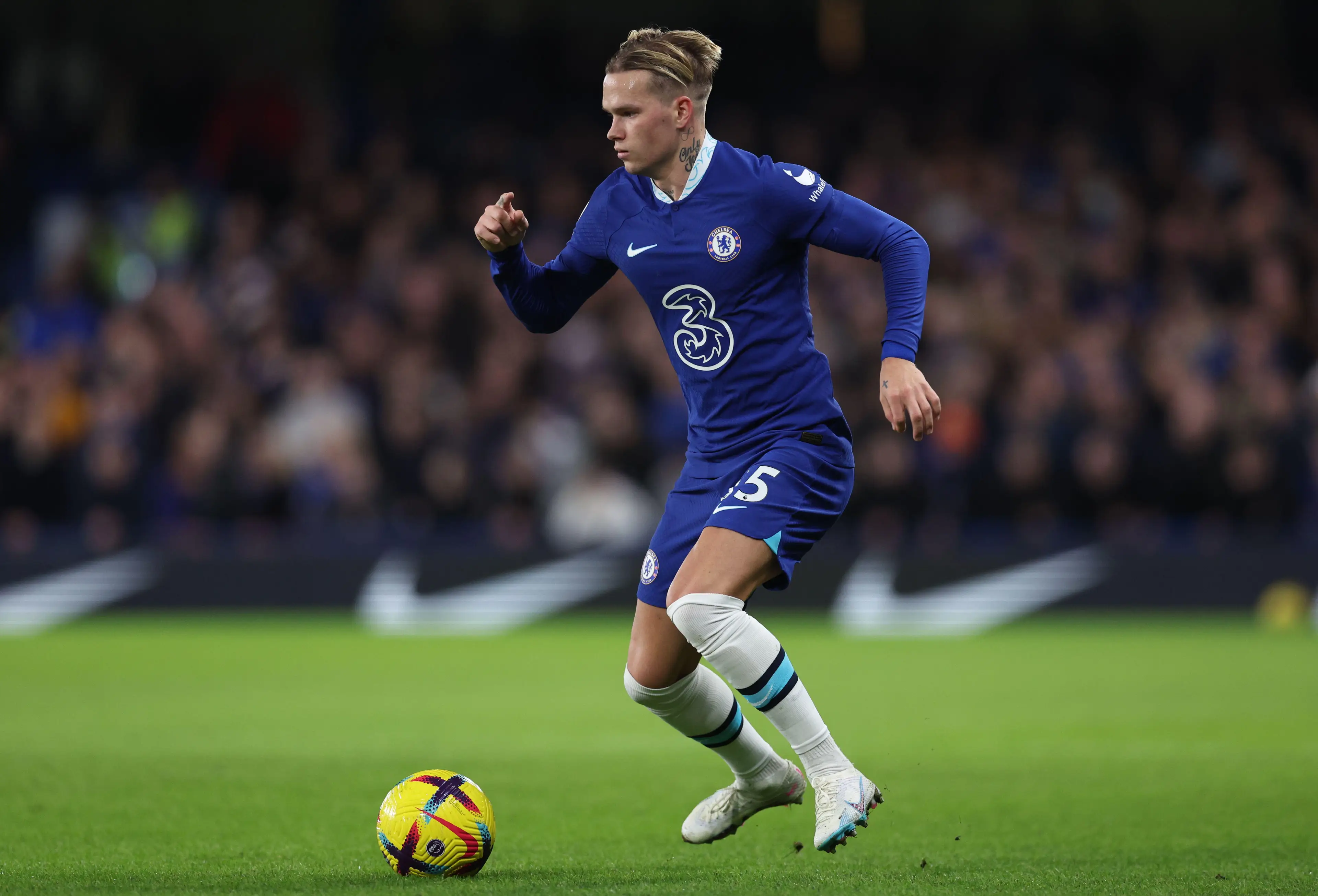 Mudryk in action on Friday. (Image