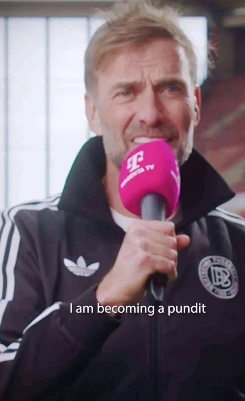 Jurgen Klopp took to social media to announce his World Cup gig. Image: Instagram/Jurgen Klopp 