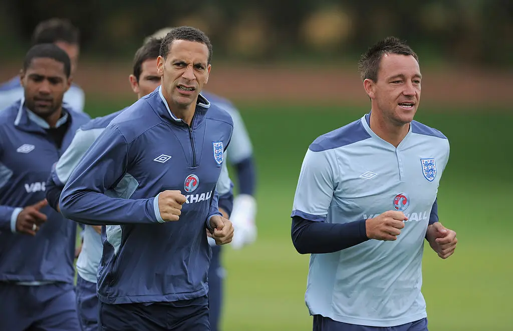 Rio Ferdinand and John Terry played for England together. (Image: Michael Regan/Getty Images)