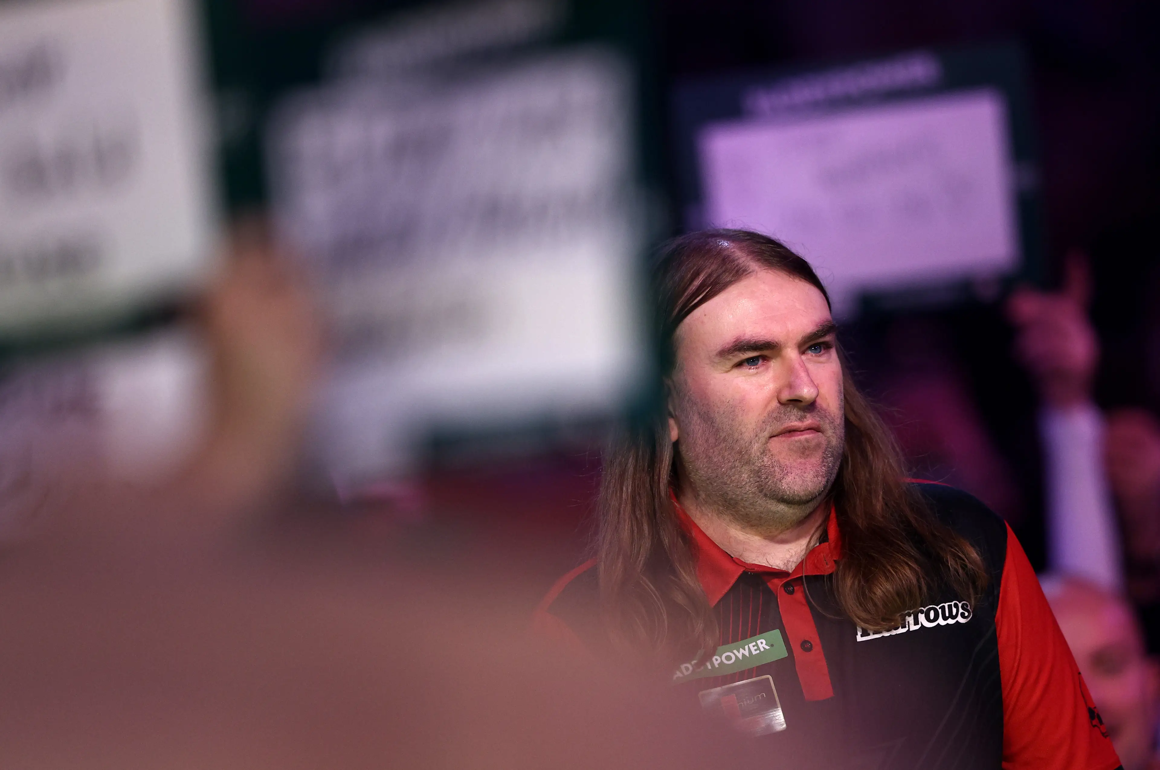 Ryan Searle will face the winner of the match between Luke Littler and Krzysztof Ratajski. Image credit: Getty