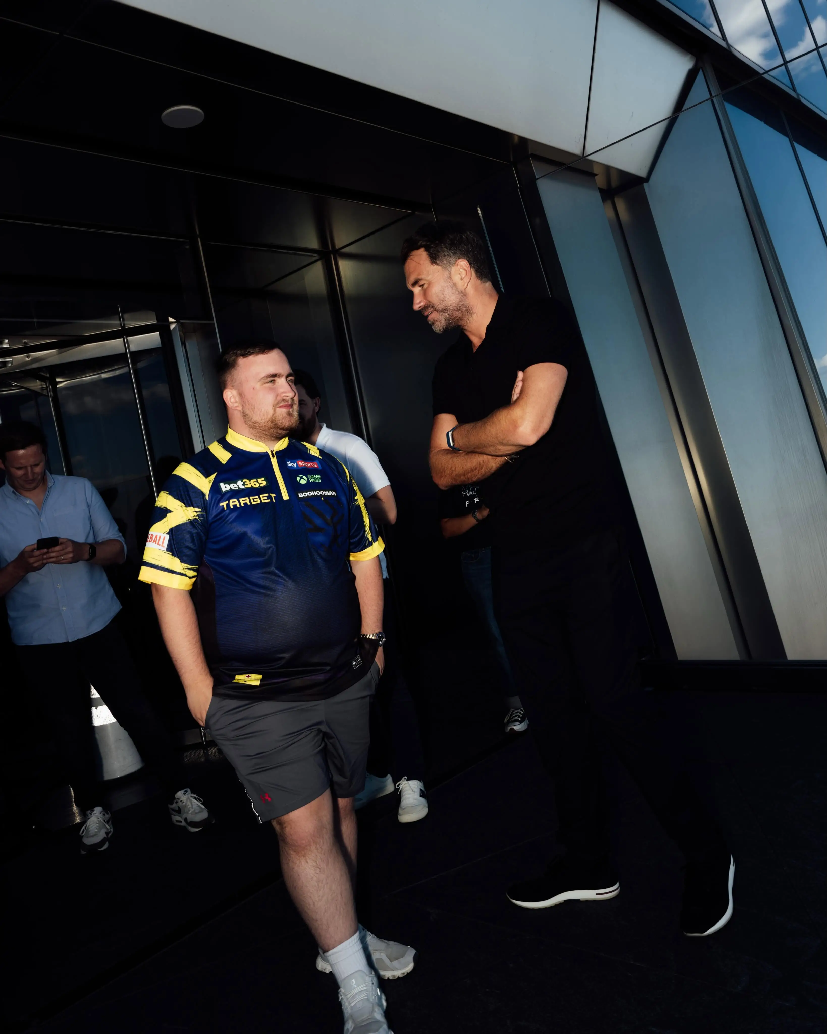 Luke Littler is far from happy with the Fury vs Joshua date. Image credit: PDC